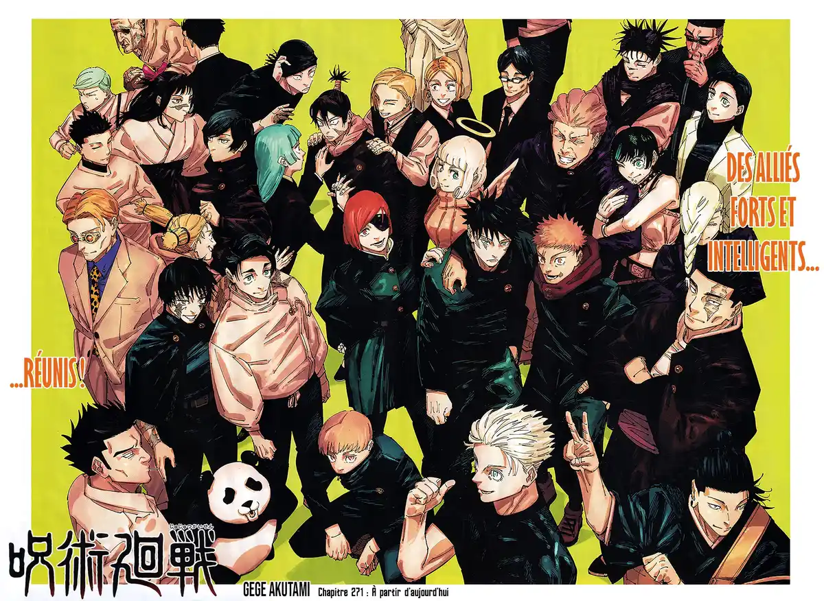 Jujutsu Kaisen Chapitre 271 page 1