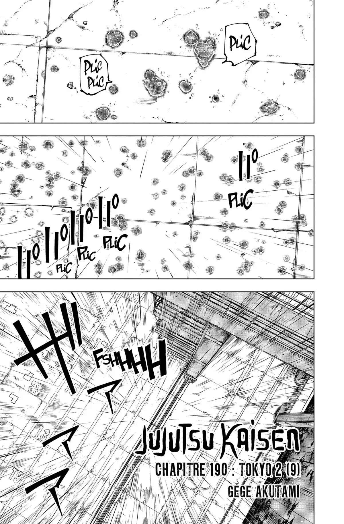 Jujutsu Kaisen Chapitre 190 page 1