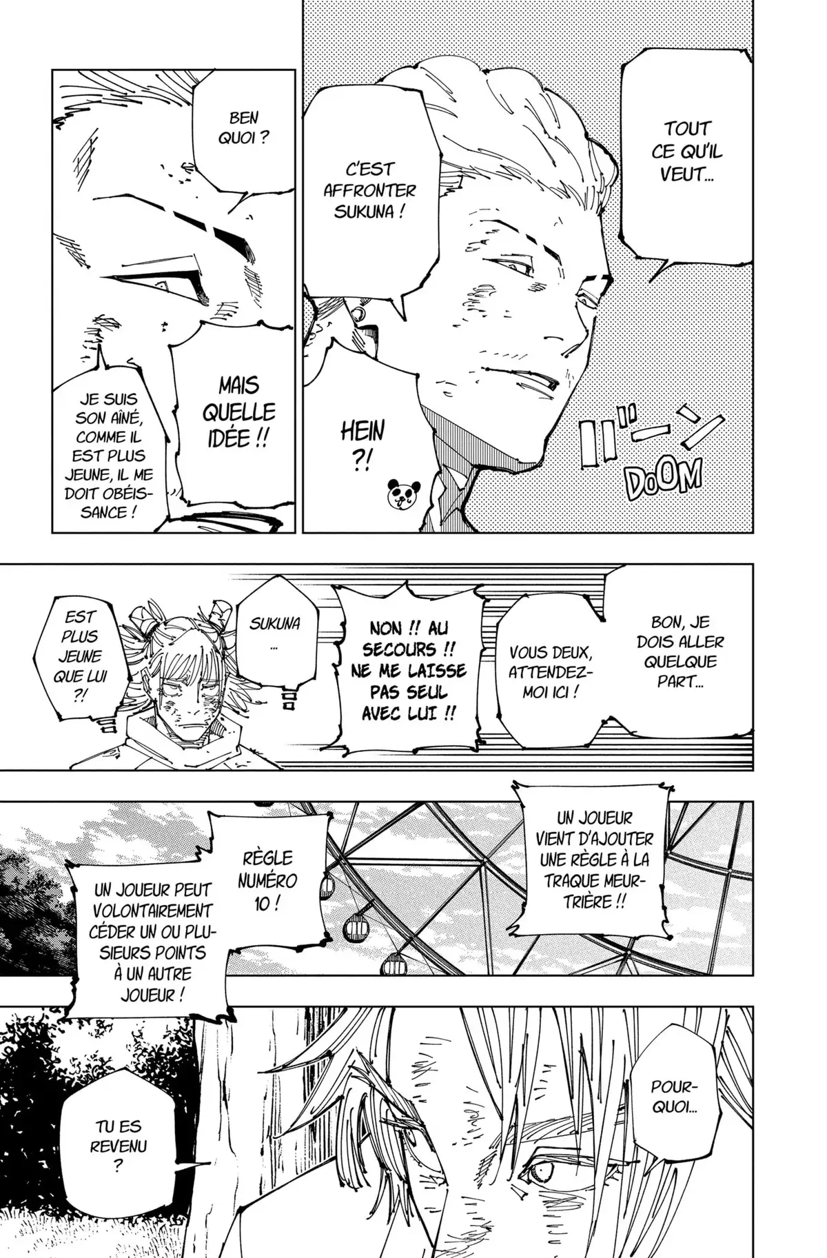 Jujutsu Kaisen Chapitre 190 page 9
