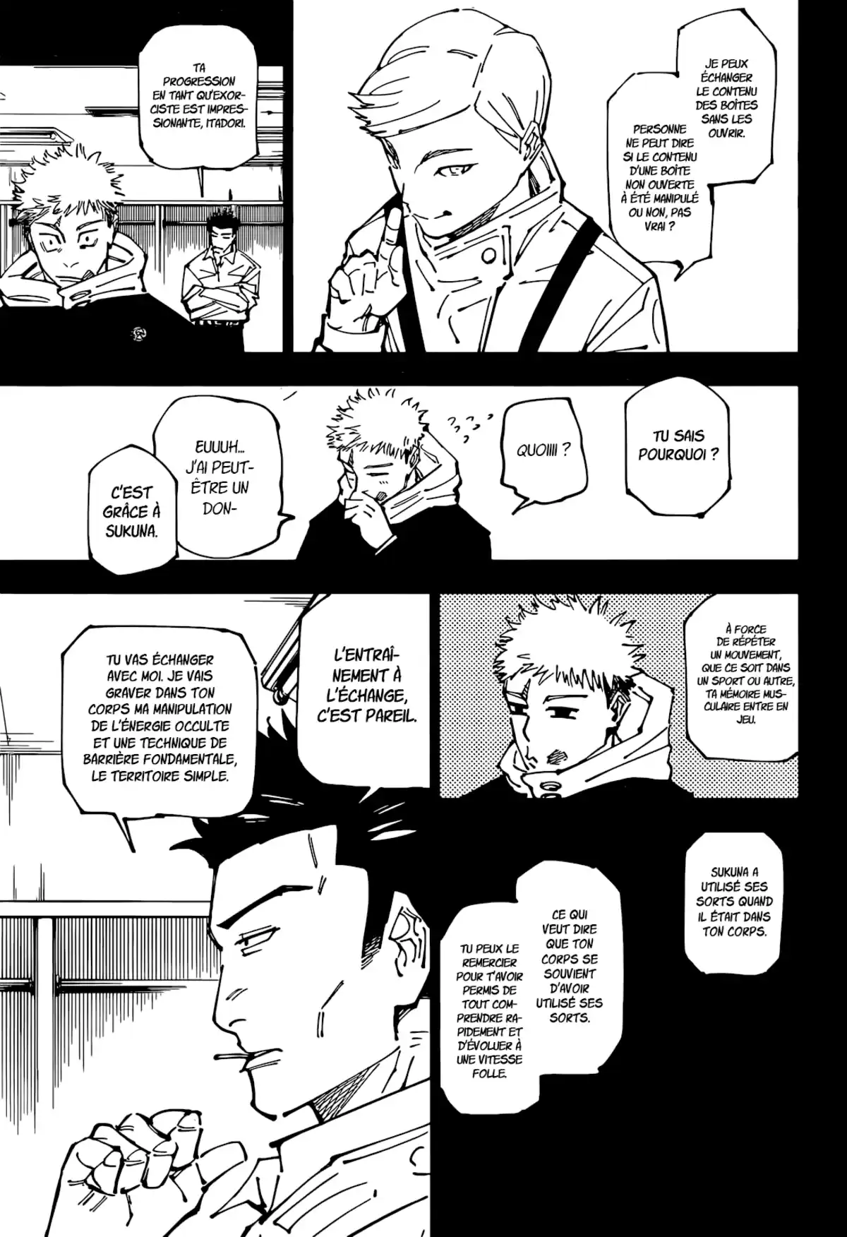 Jujutsu Kaisen Chapitre 258 page 9