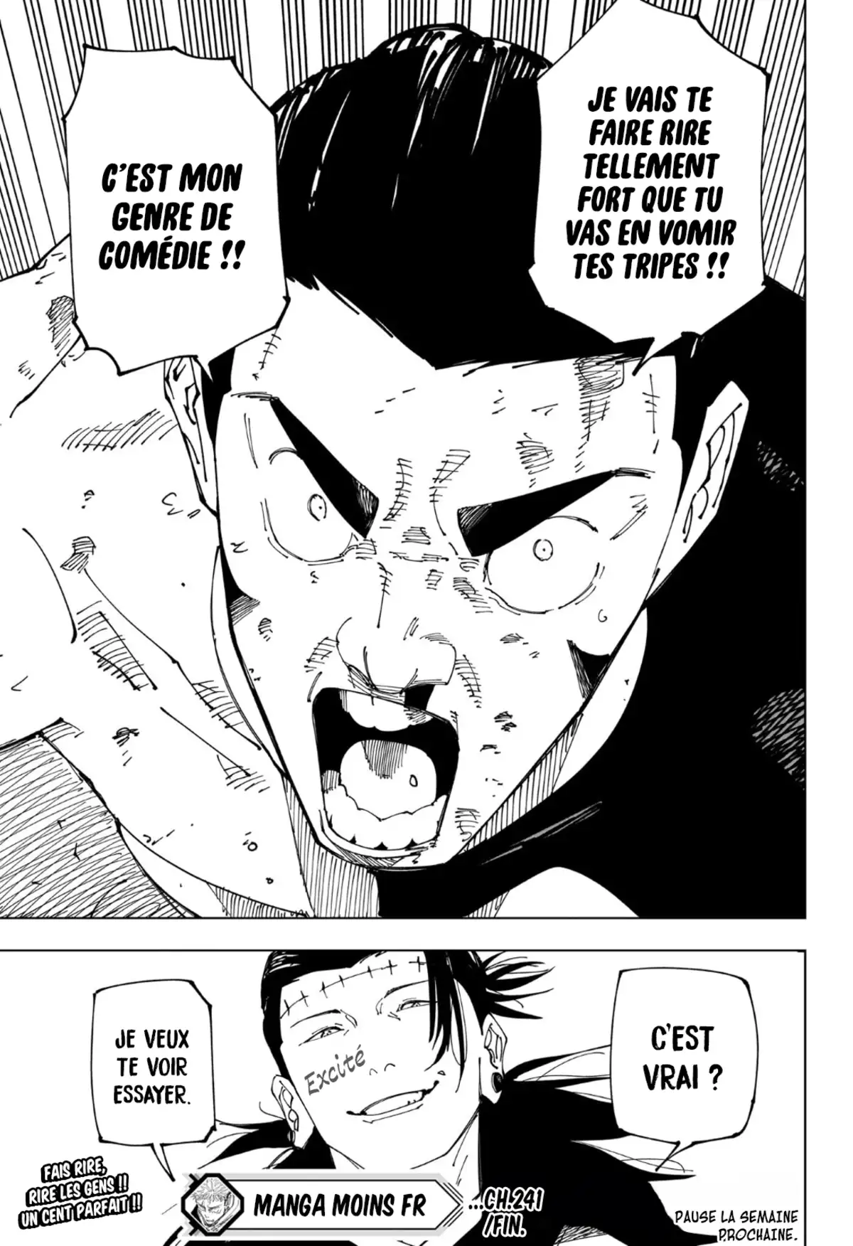 Jujutsu Kaisen Chapitre 241 page 20