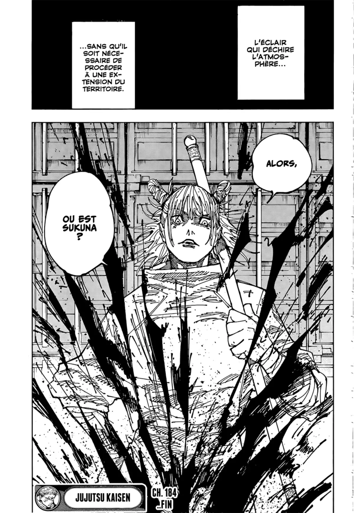 Jujutsu Kaisen Chapitre 184 page 18