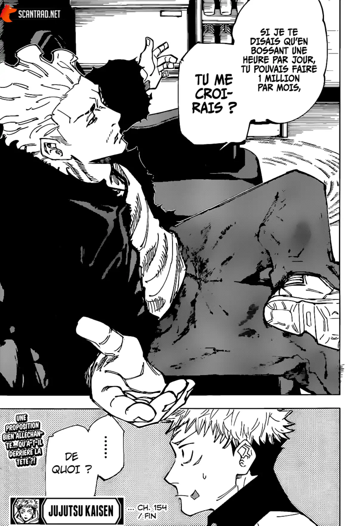 Jujutsu Kaisen Chapitre 154 page 19