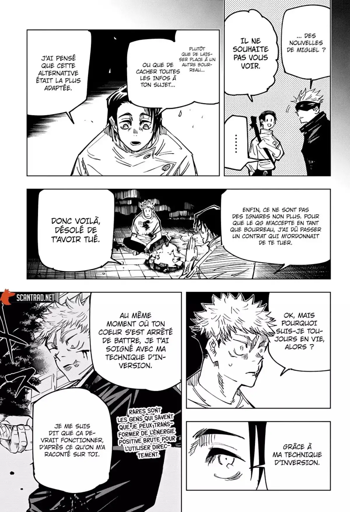 Jujutsu Kaisen Chapitre 143 page 9