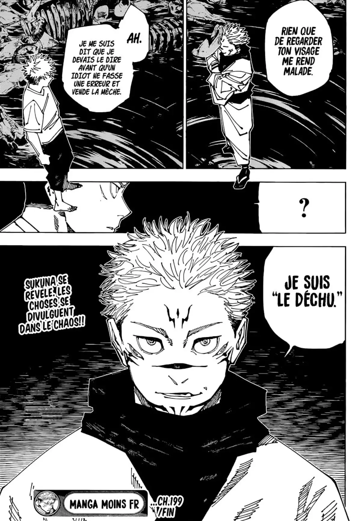 Jujutsu Kaisen Chapitre 199 page 19