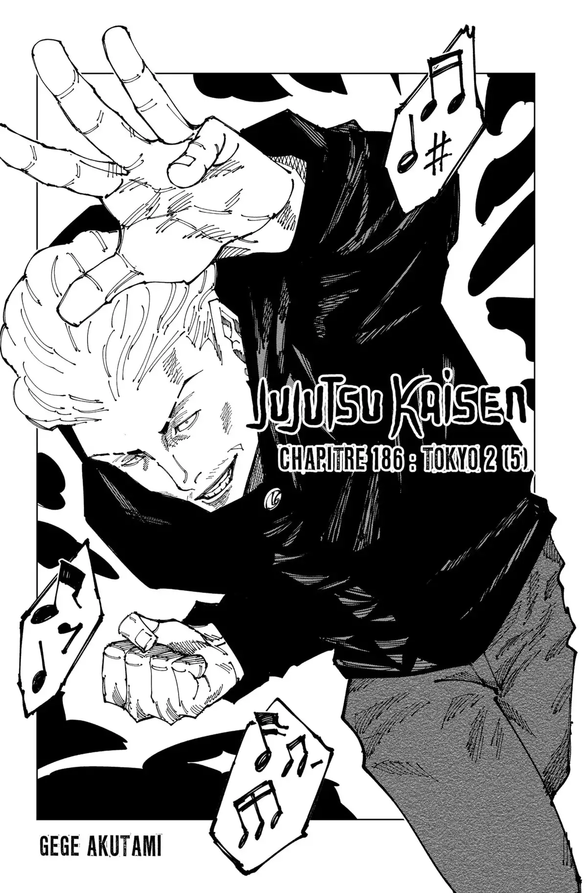 Jujutsu Kaisen Chapitre 186 page 1