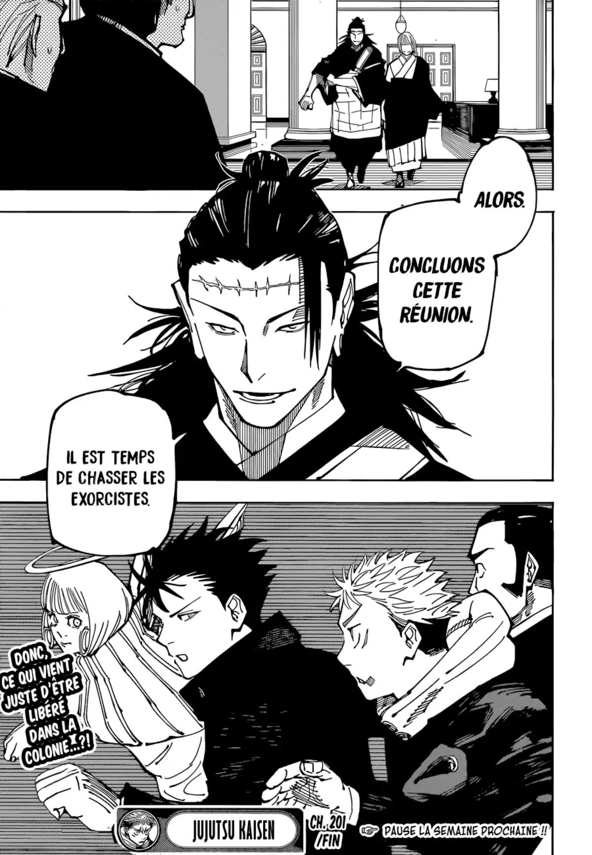 Jujutsu Kaisen Chapitre 201 page 18