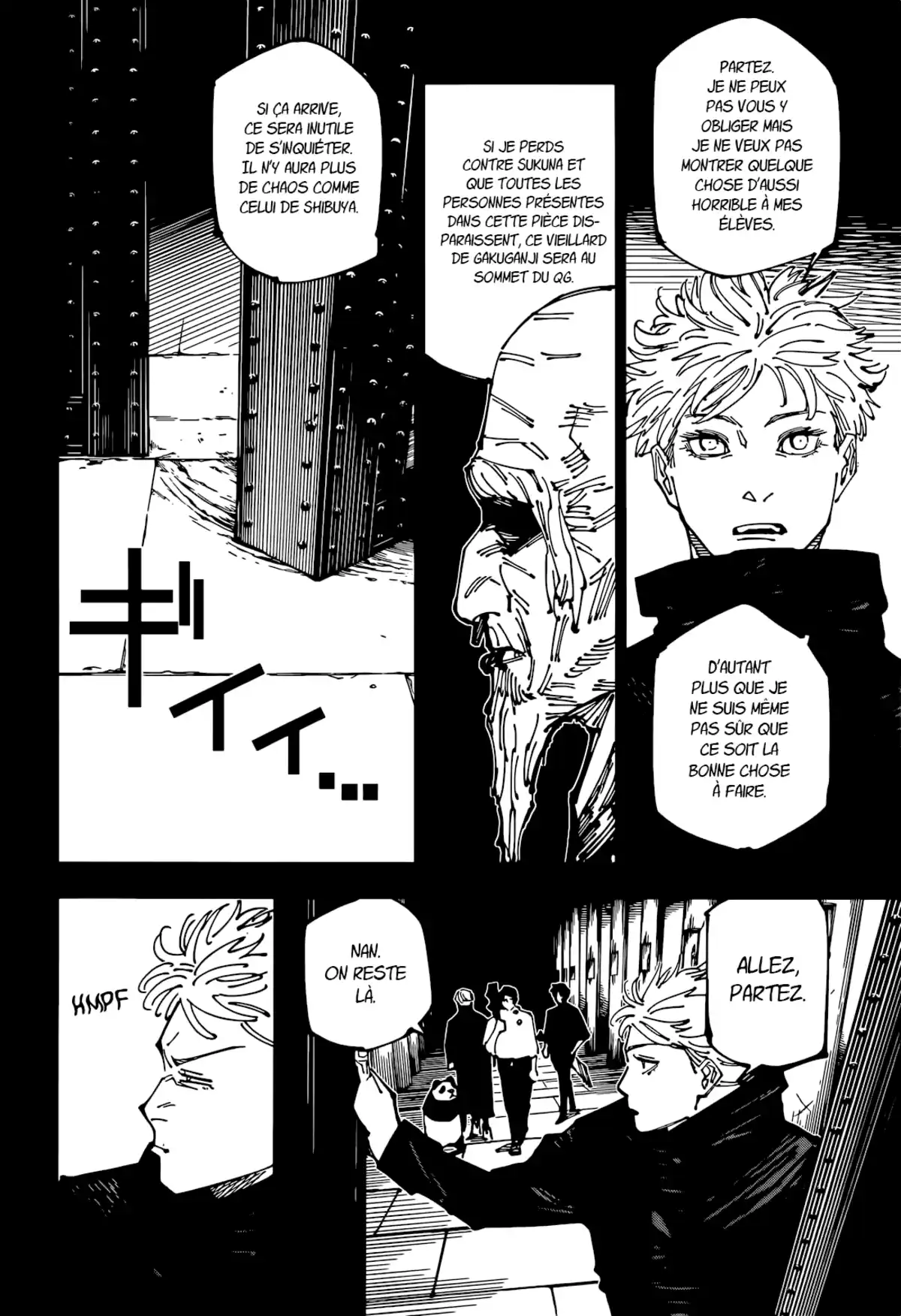 Jujutsu Kaisen Chapitre 261 page 10