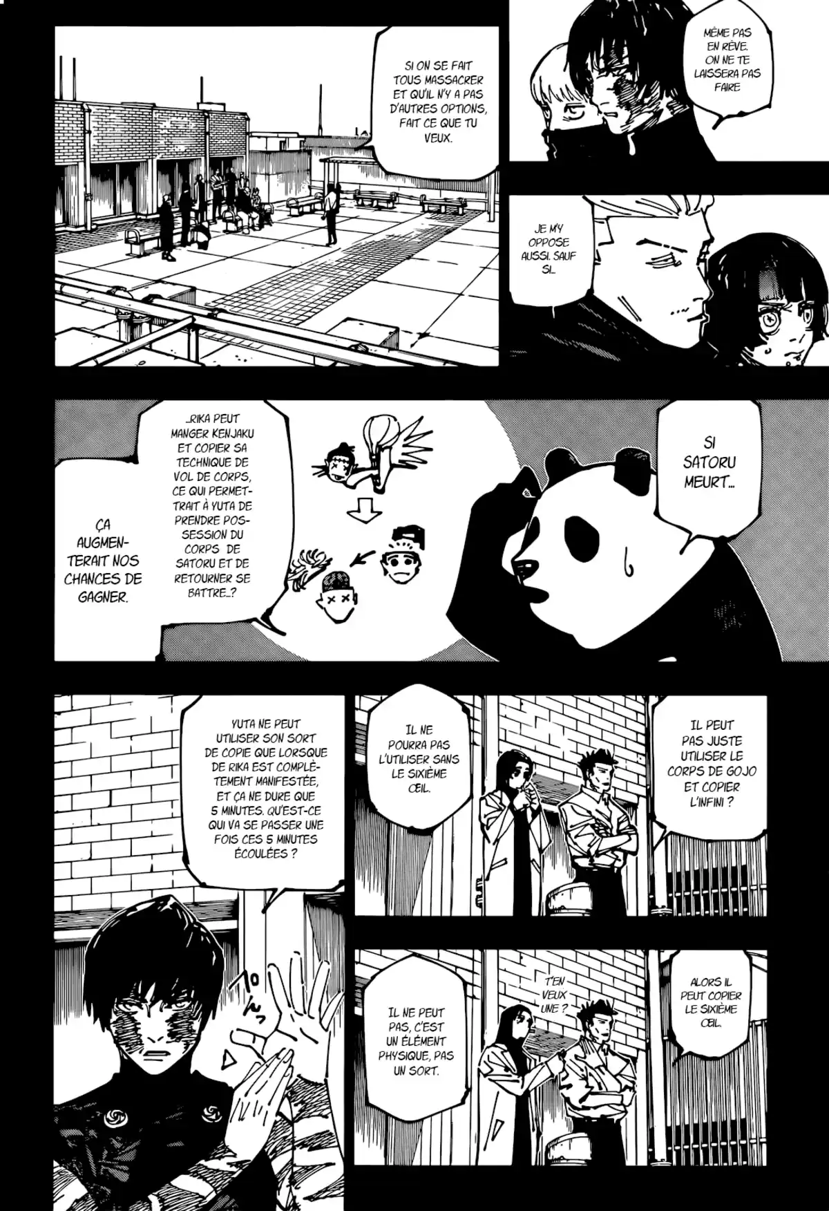 Jujutsu Kaisen Chapitre 261 page 4