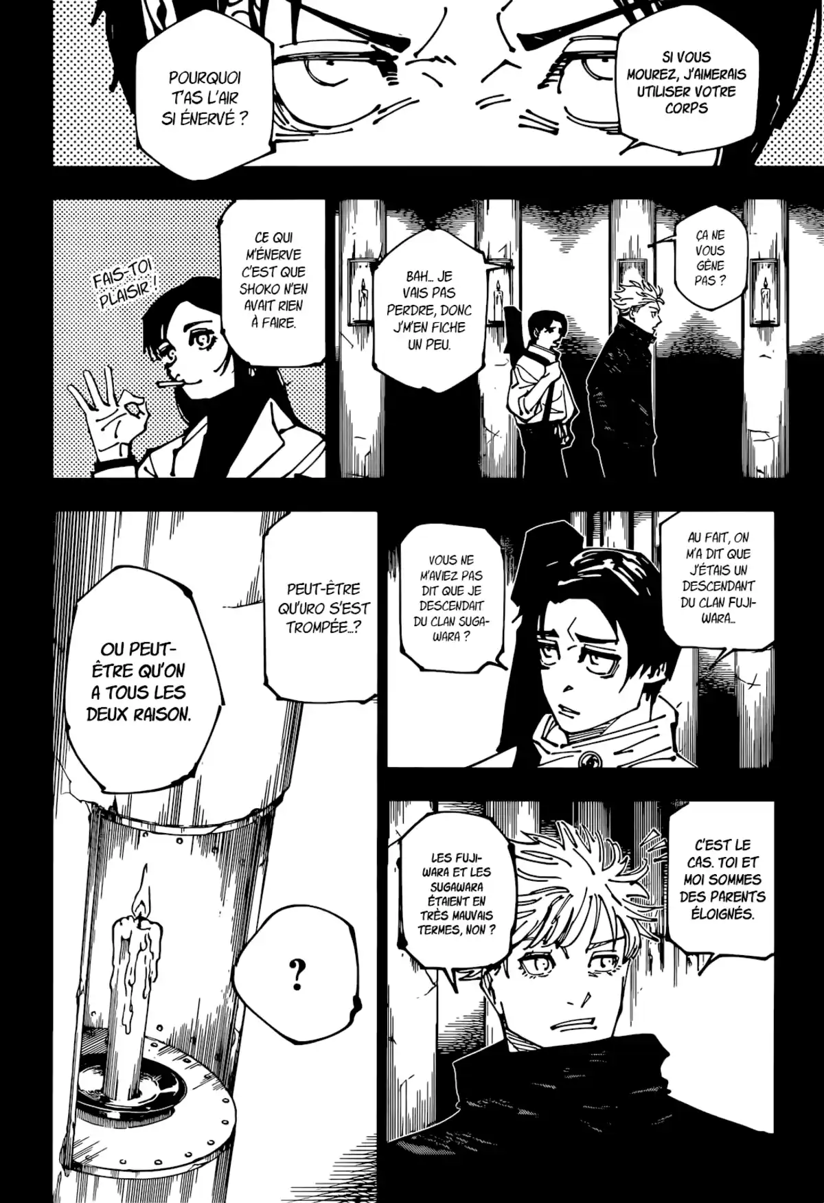 Jujutsu Kaisen Chapitre 261 page 8