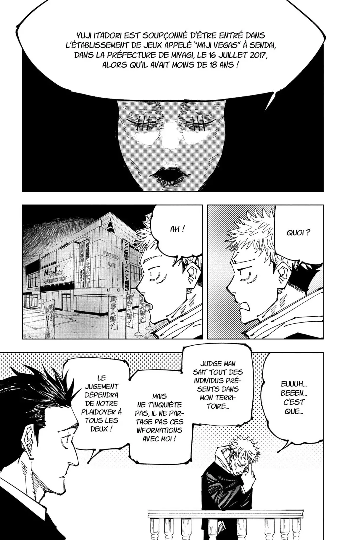 Jujutsu Kaisen Chapitre 164 page 5