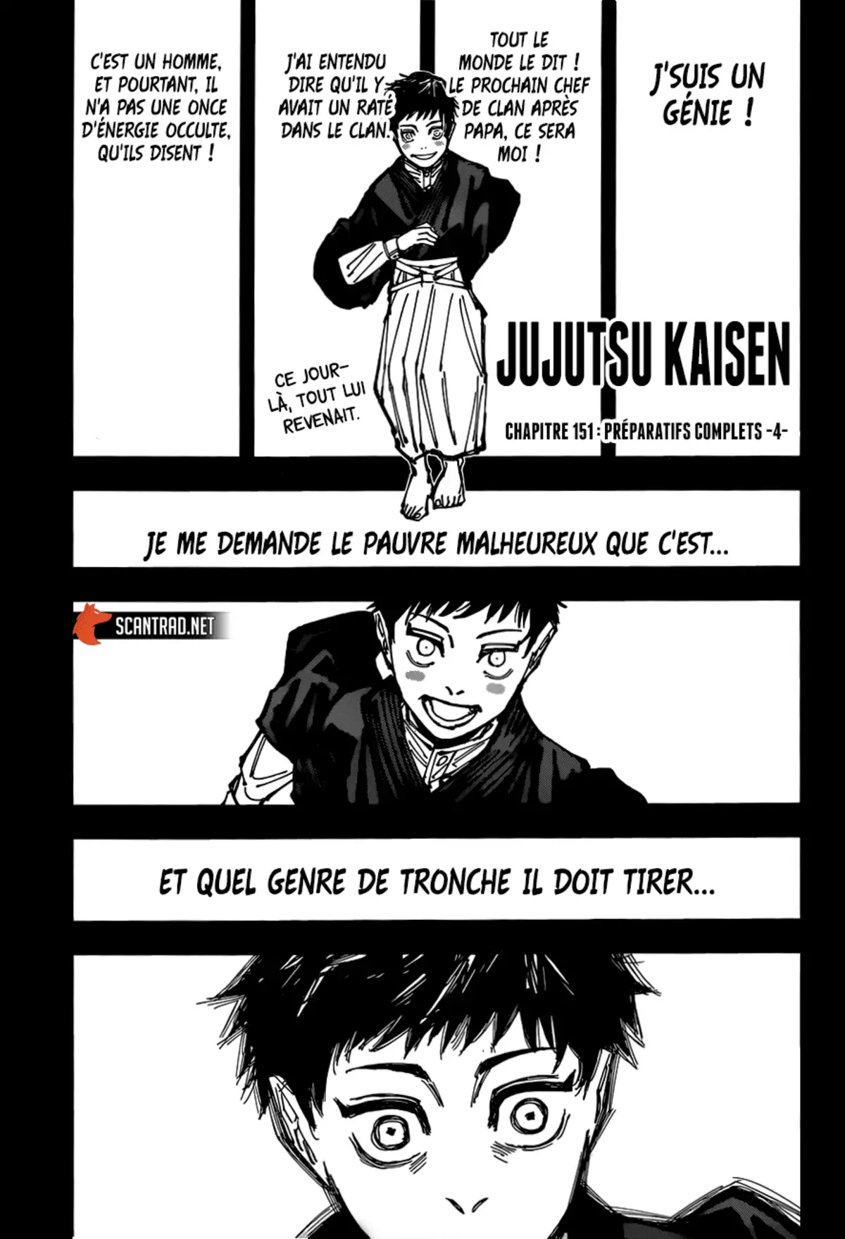 Jujutsu Kaisen Chapitre 151 page 1