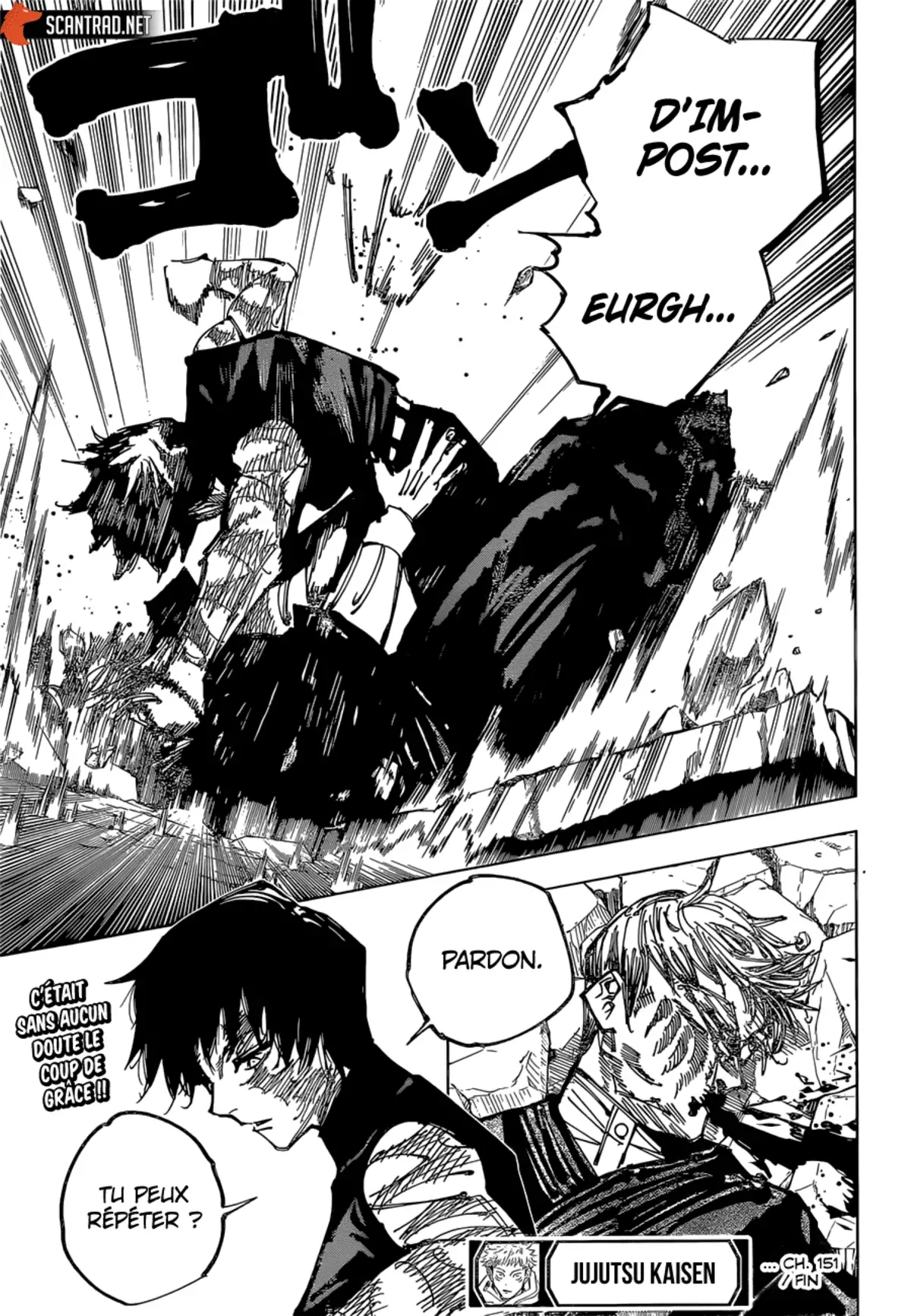 Jujutsu Kaisen Chapitre 151 page 16