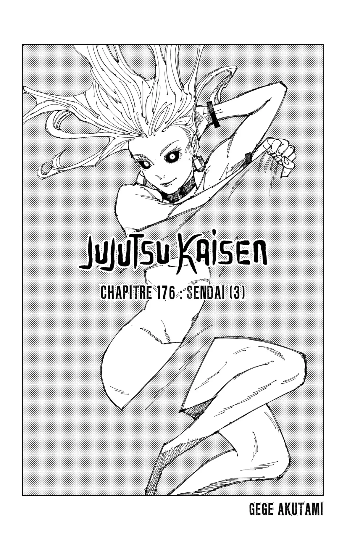 Jujutsu Kaisen Chapitre 176 page 1