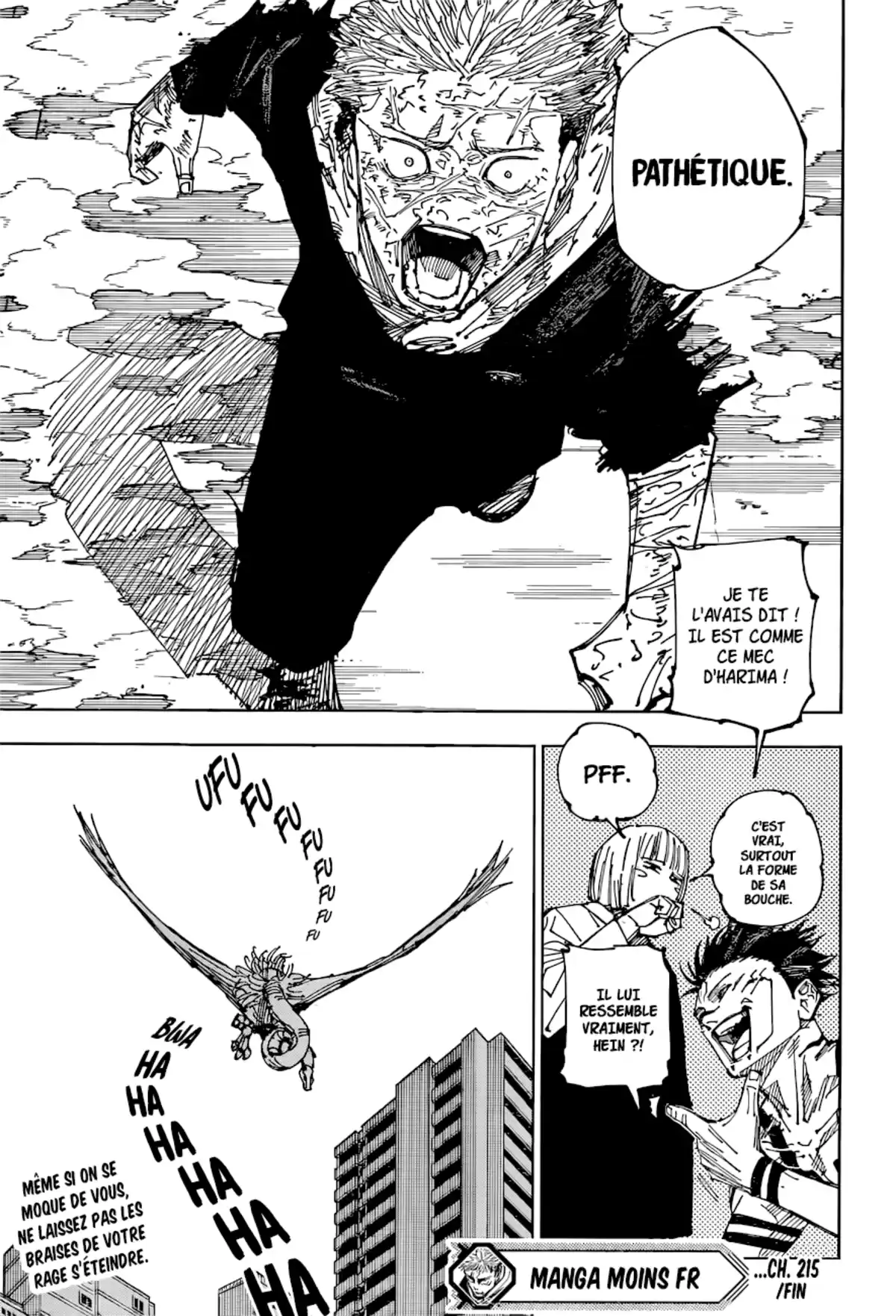 Jujutsu Kaisen Chapitre 215 page 19