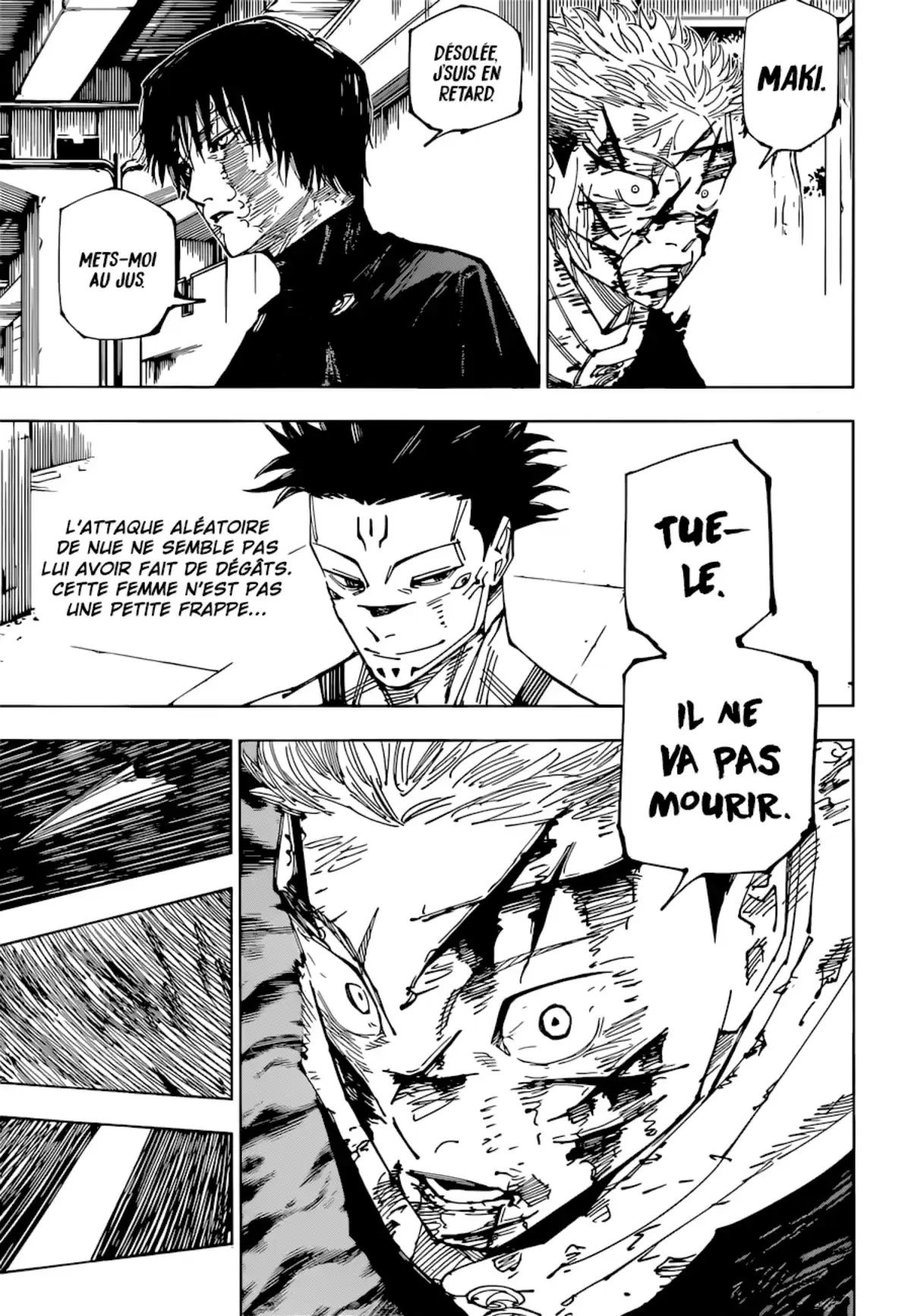 Jujutsu Kaisen Chapitre 215 page 5