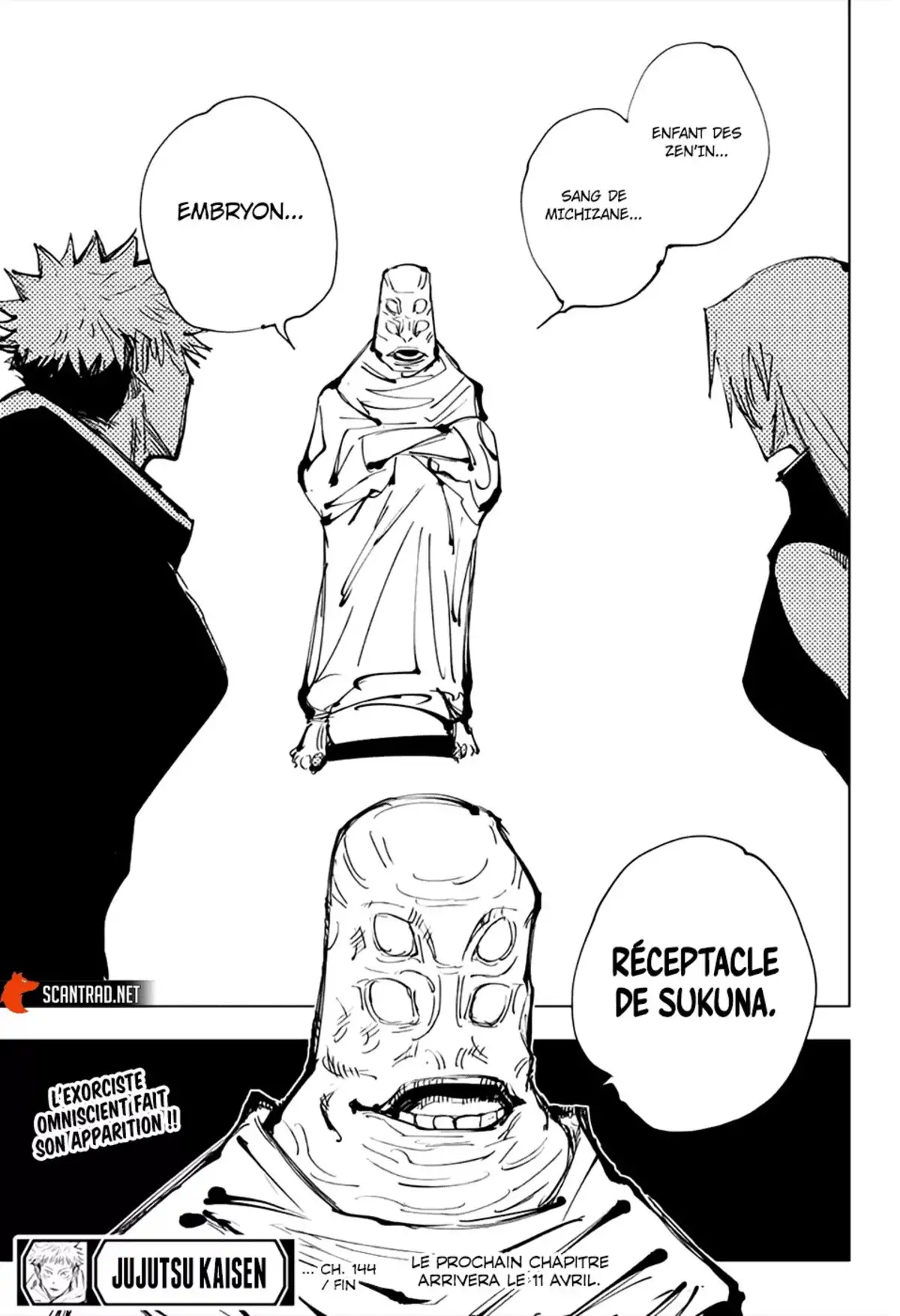 Jujutsu Kaisen Chapitre 144 page 18
