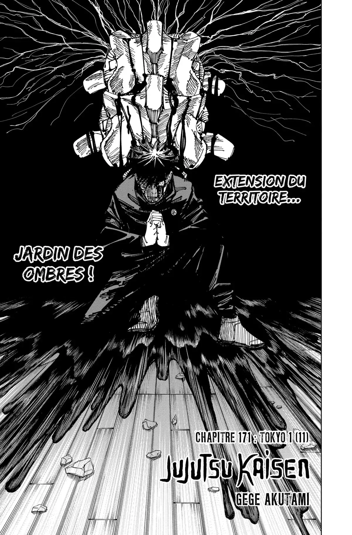 Jujutsu Kaisen Chapitre 171 page 1