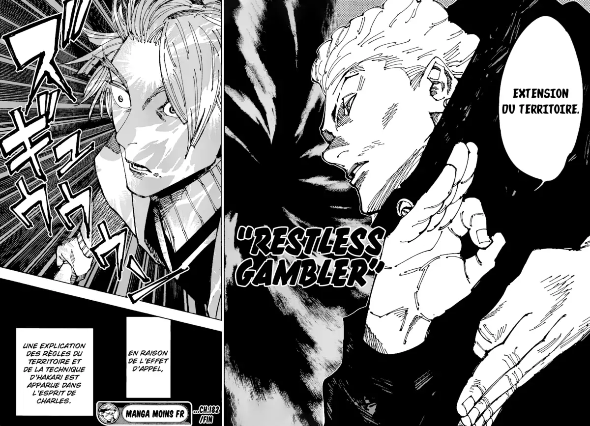 Jujutsu Kaisen Chapitre 182 page 18