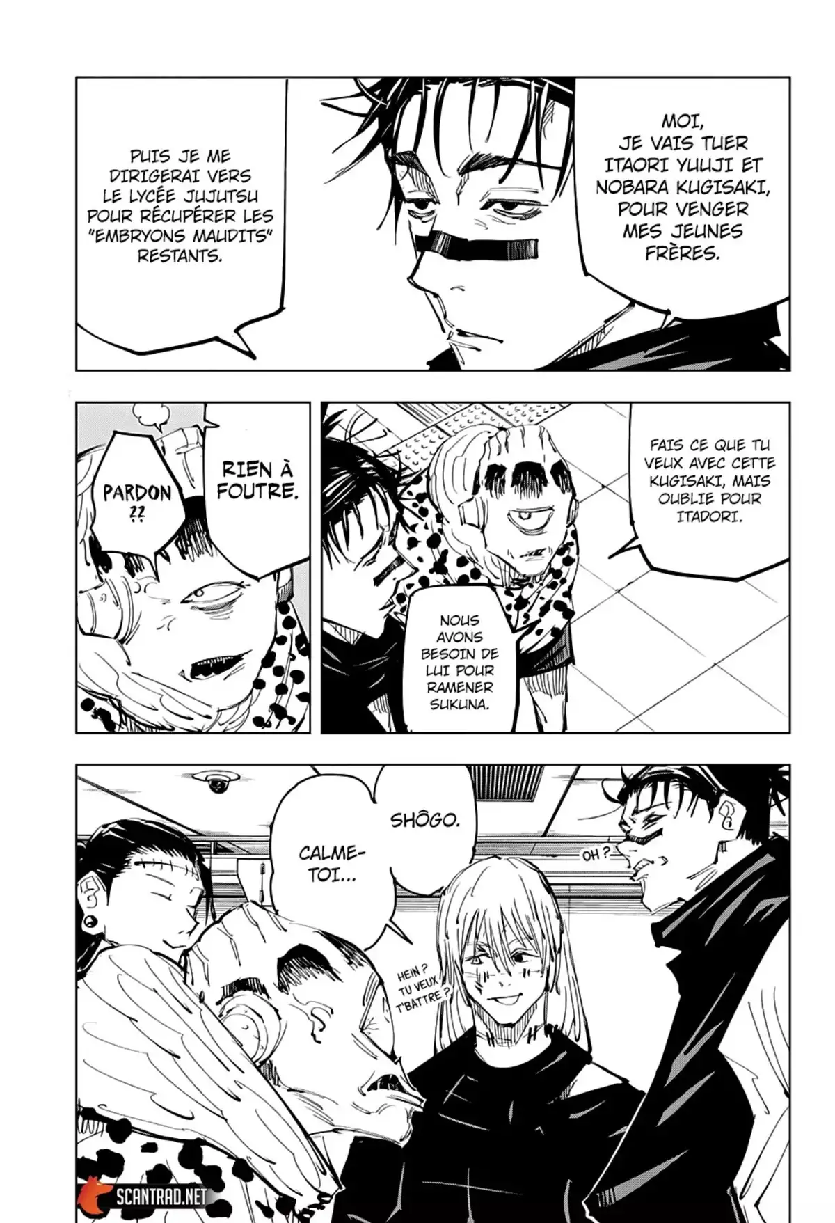 Jujutsu Kaisen Chapitre 92 page 17