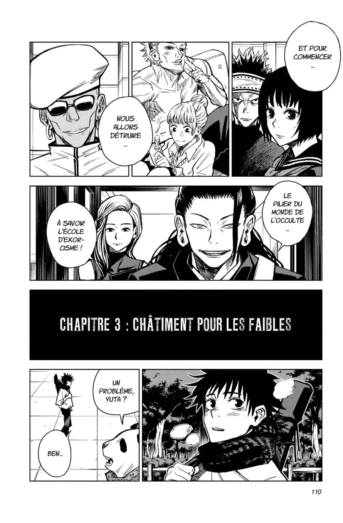 Jujutsu Kaisen Volume 0 page 110