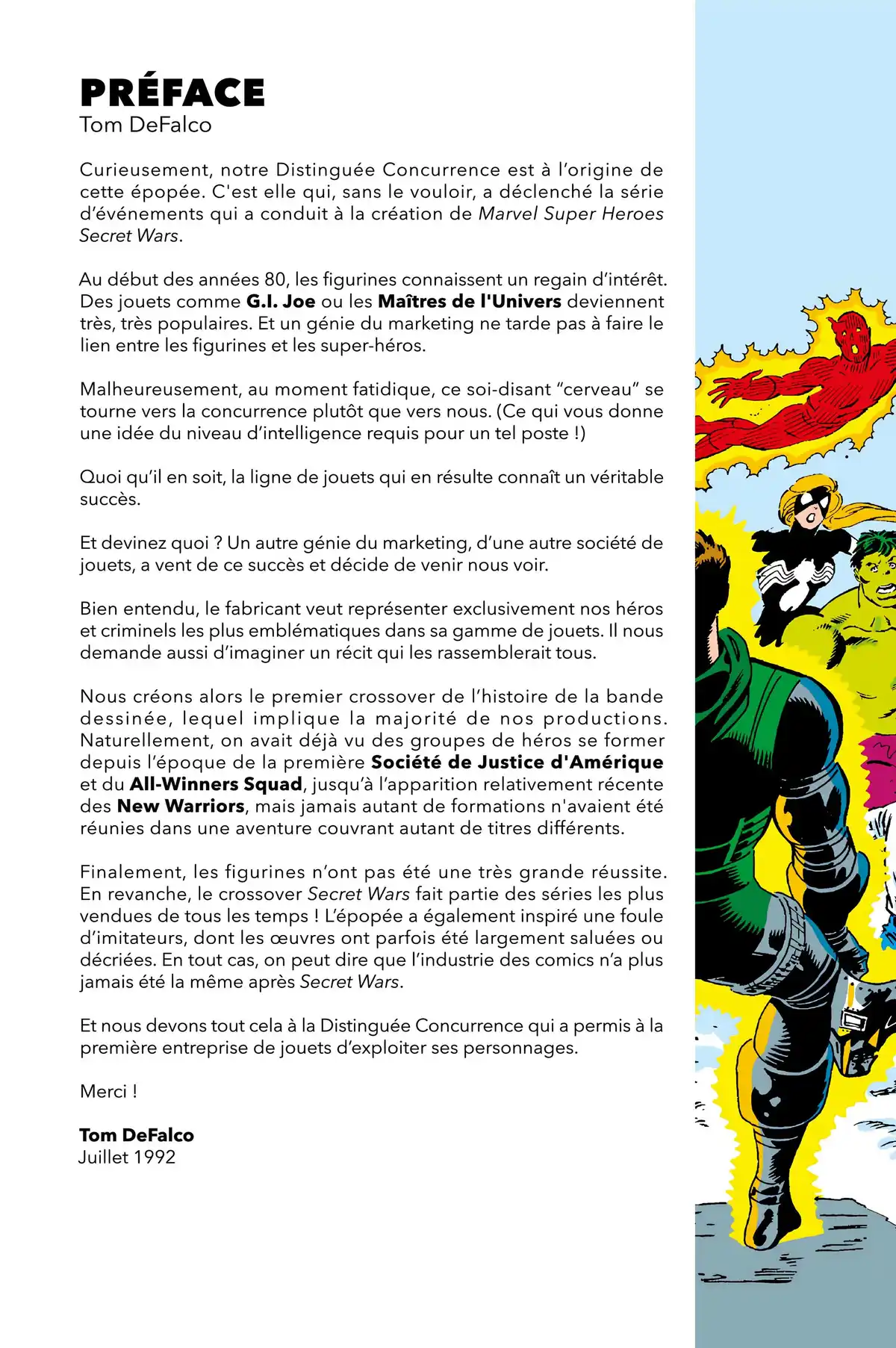 Les Guerres Secrètes Volume 1 page 5