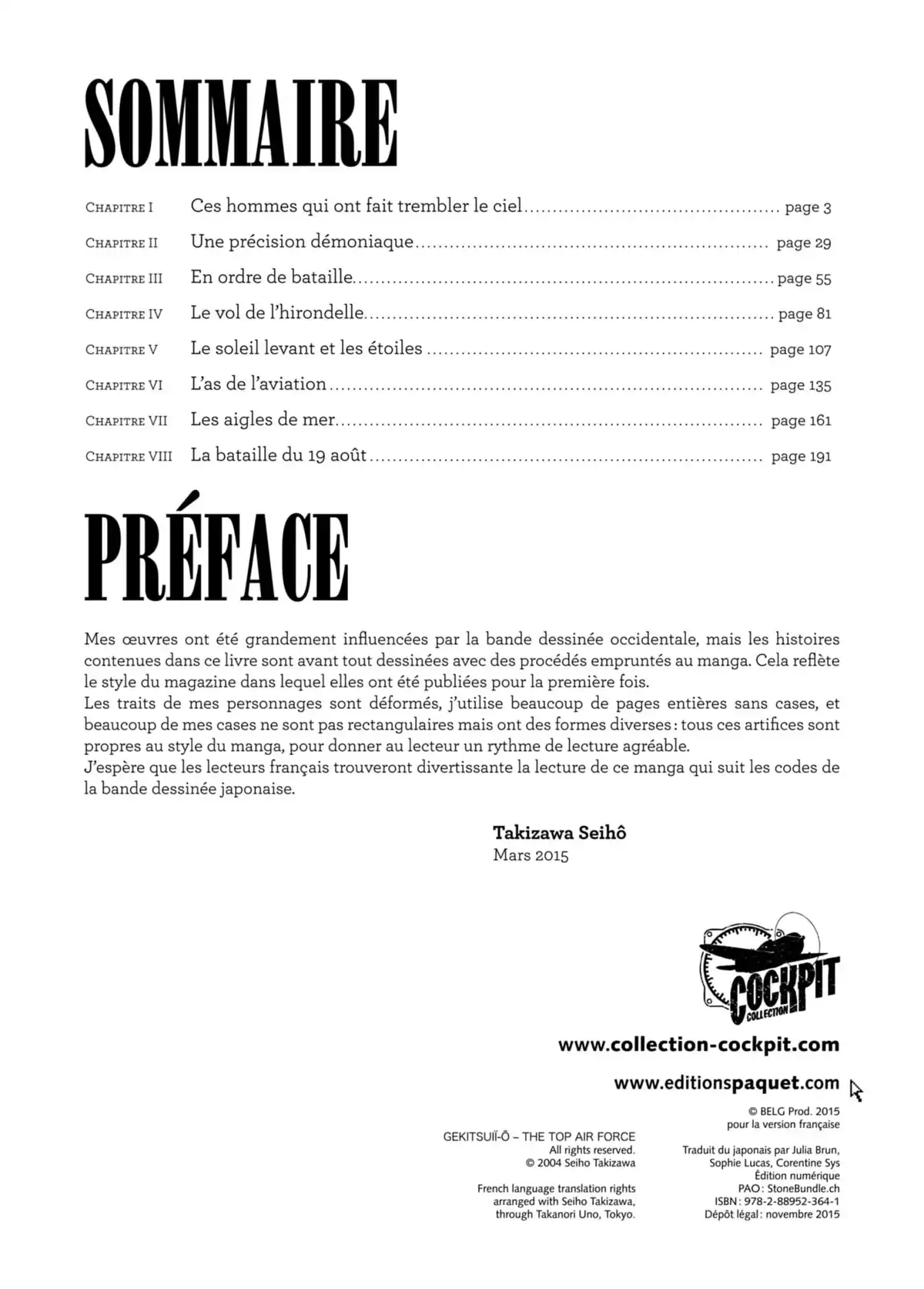 L’as de l’aviation Volume 1 page 3