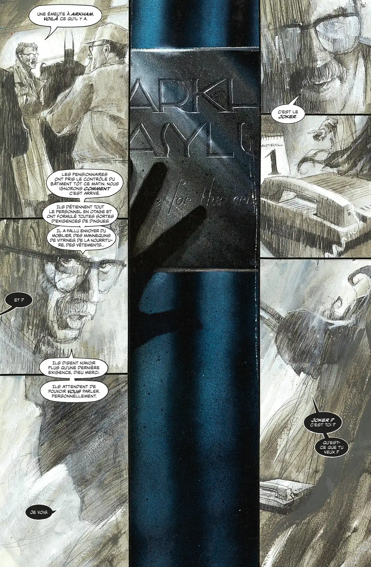 Batman : Arkham Asylum Volume 1 page 11