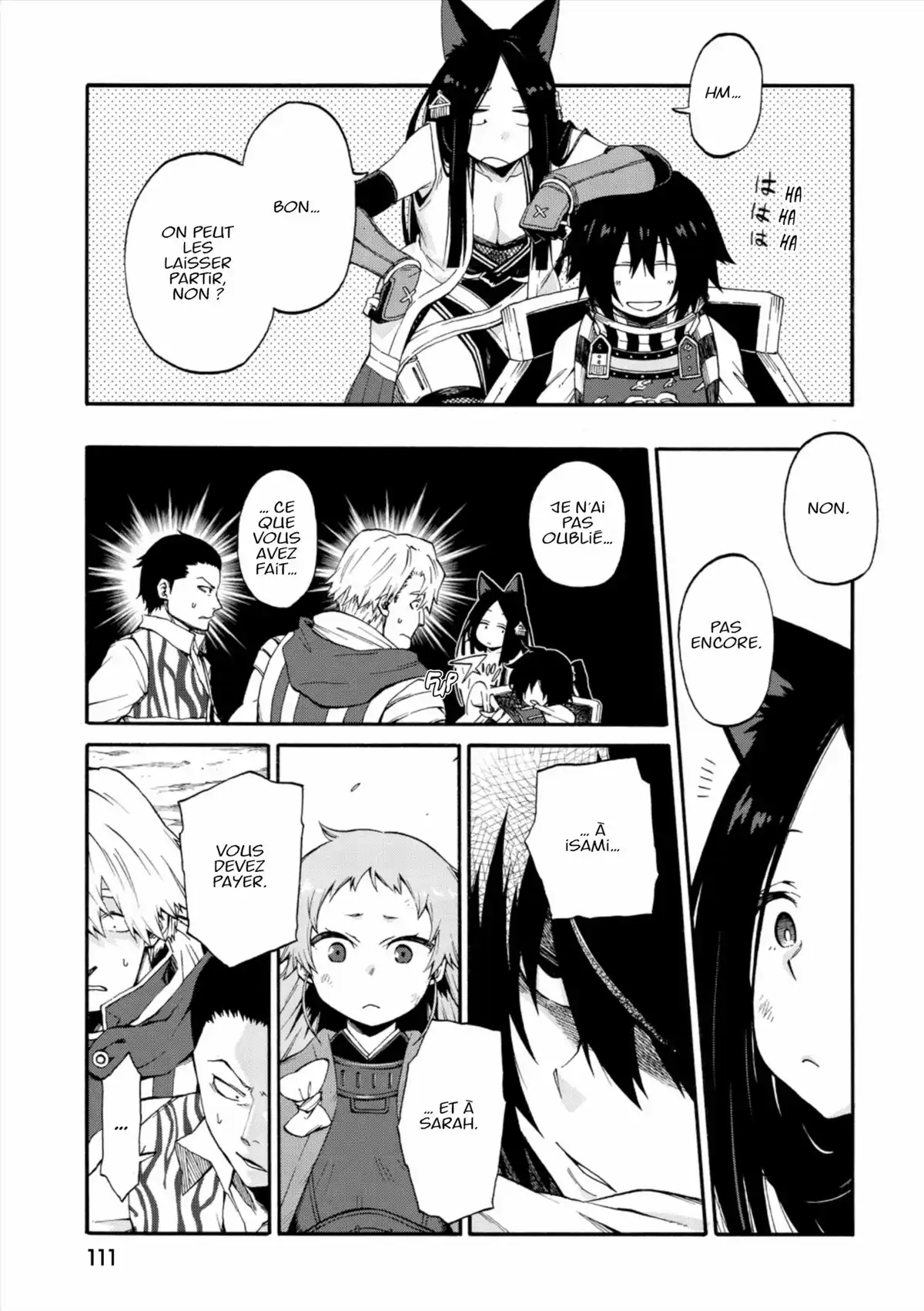 Log Horizon – La Brigade du Vent de l’Ouest Volume 3 page 112