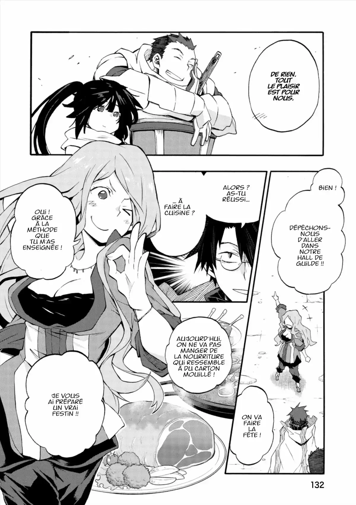 Log Horizon – La Brigade du Vent de l’Ouest Volume 3 page 133