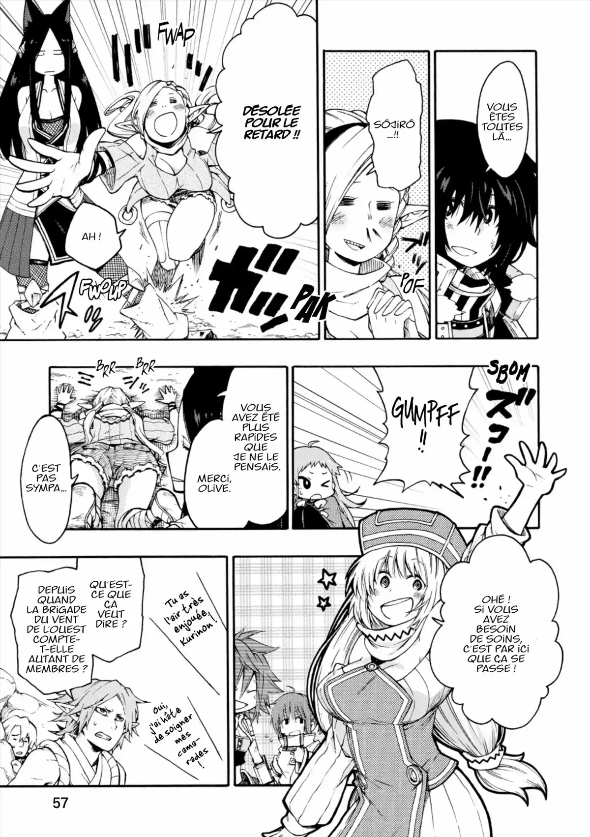 Log Horizon – La Brigade du Vent de l’Ouest Volume 3 page 58