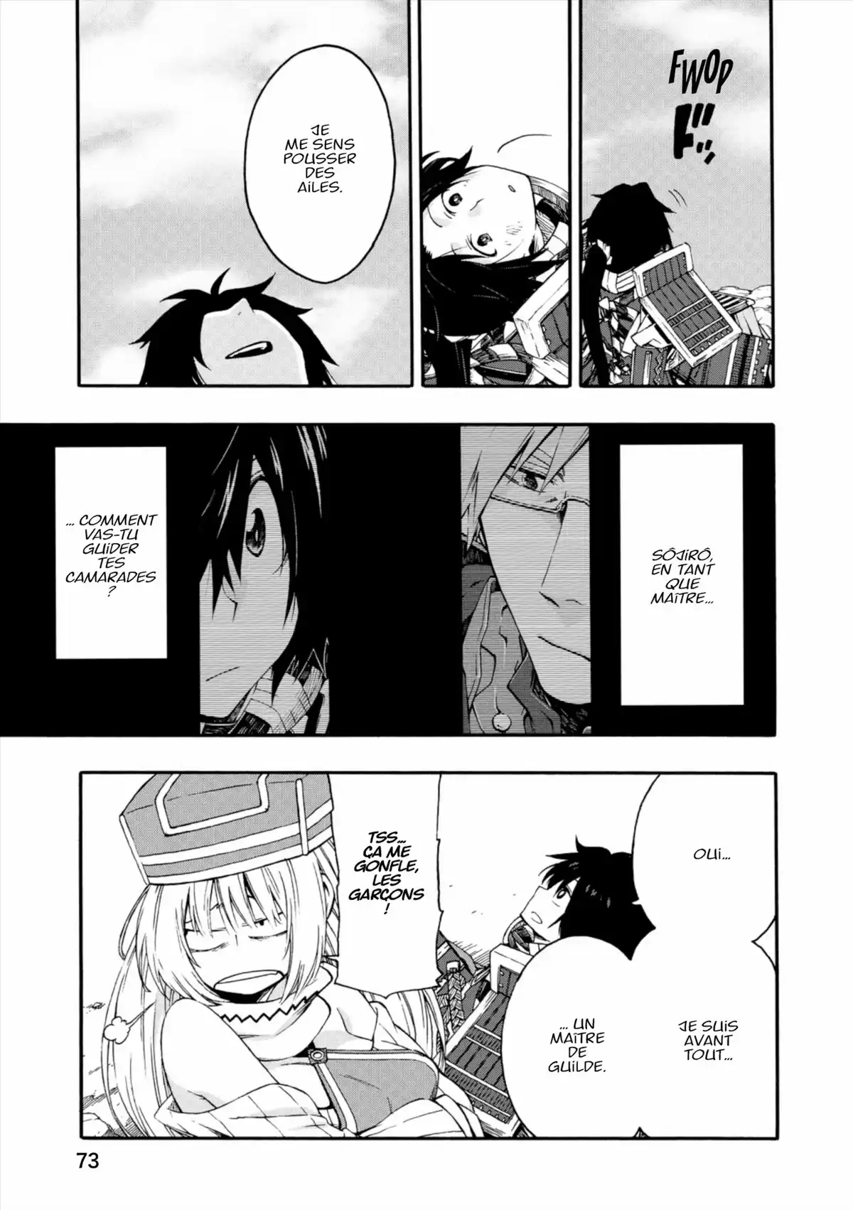 Log Horizon – La Brigade du Vent de l’Ouest Volume 3 page 74