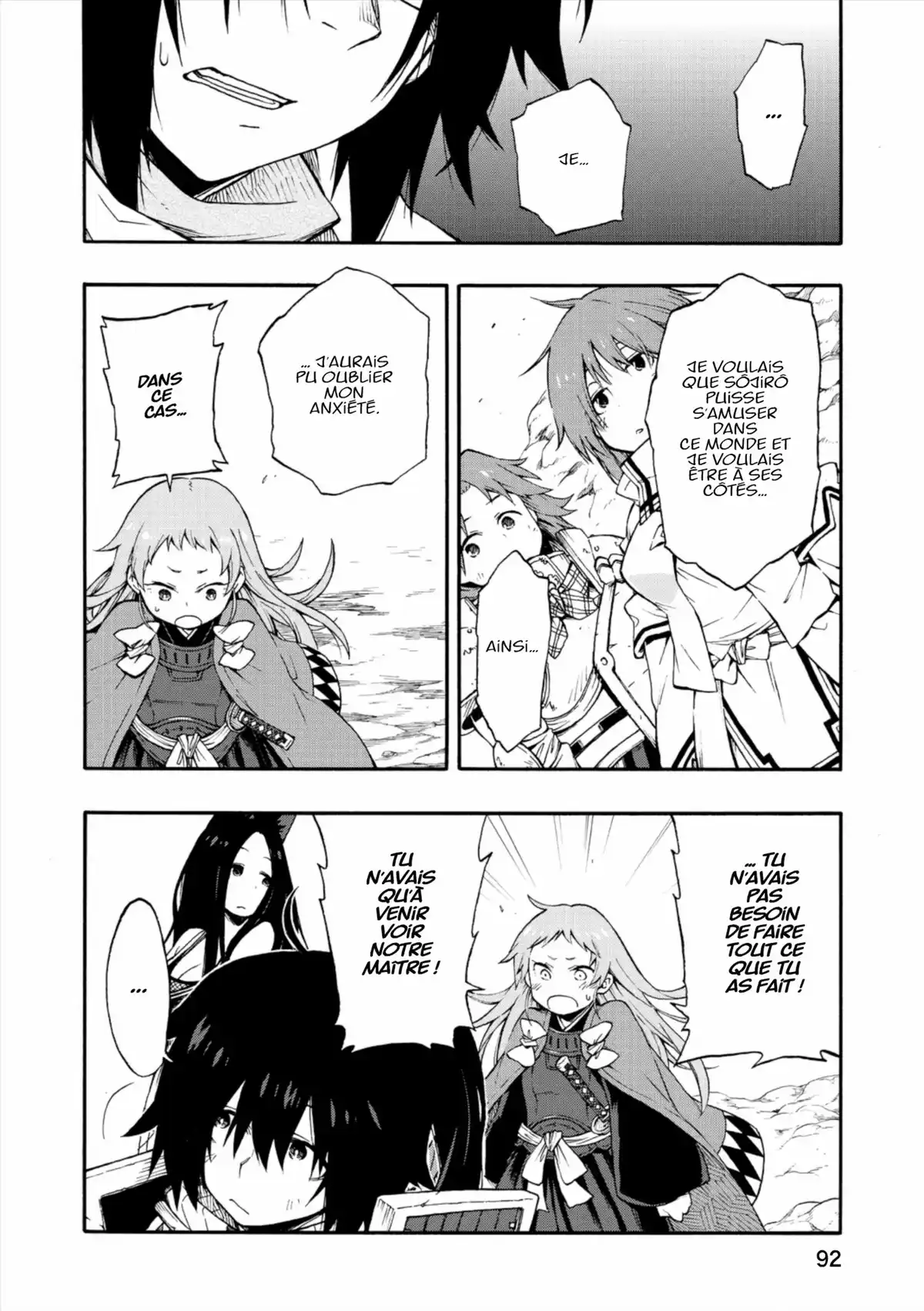 Log Horizon – La Brigade du Vent de l’Ouest Volume 3 page 93