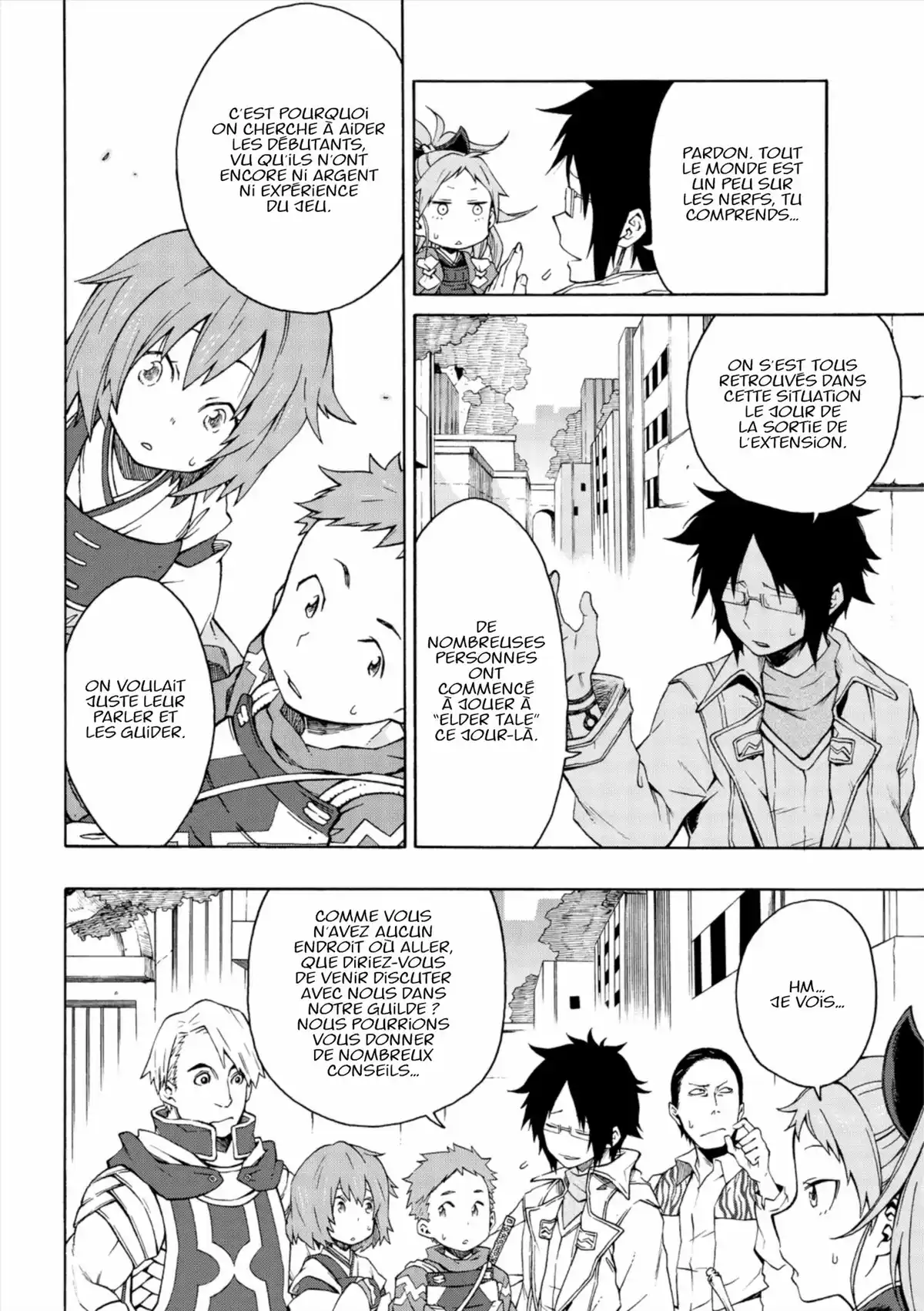 Log Horizon – La Brigade du Vent de l’Ouest Volume 1 page 107