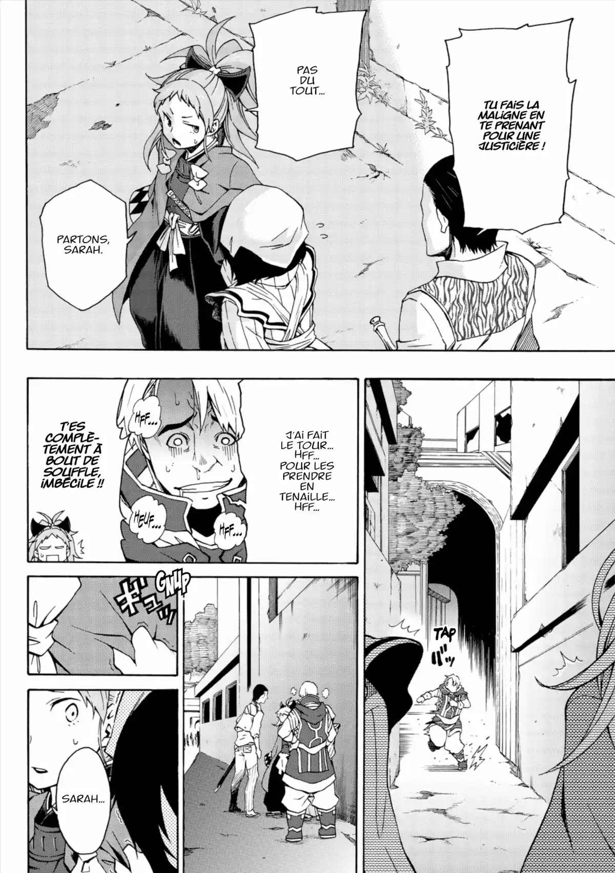 Log Horizon – La Brigade du Vent de l’Ouest Volume 1 page 111