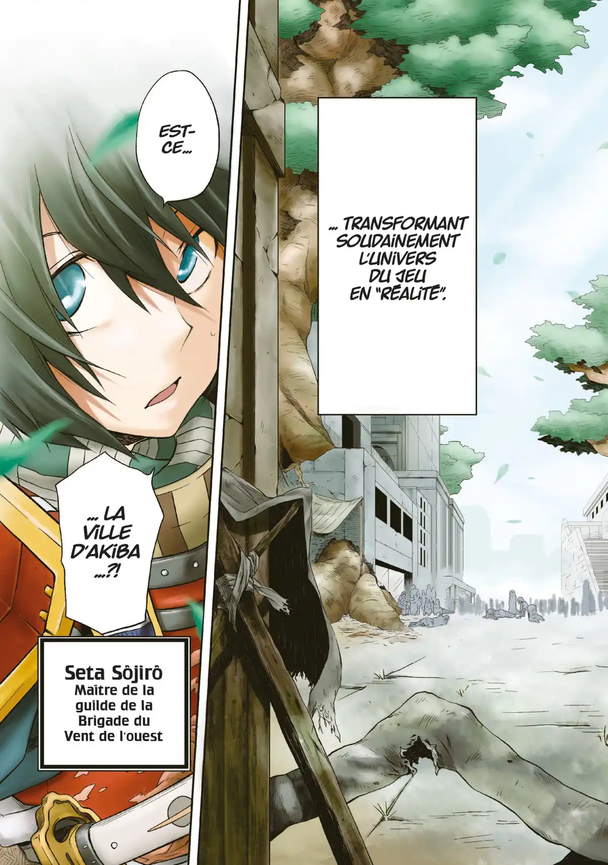 Log Horizon – La Brigade du Vent de l’Ouest Volume 1 page 4