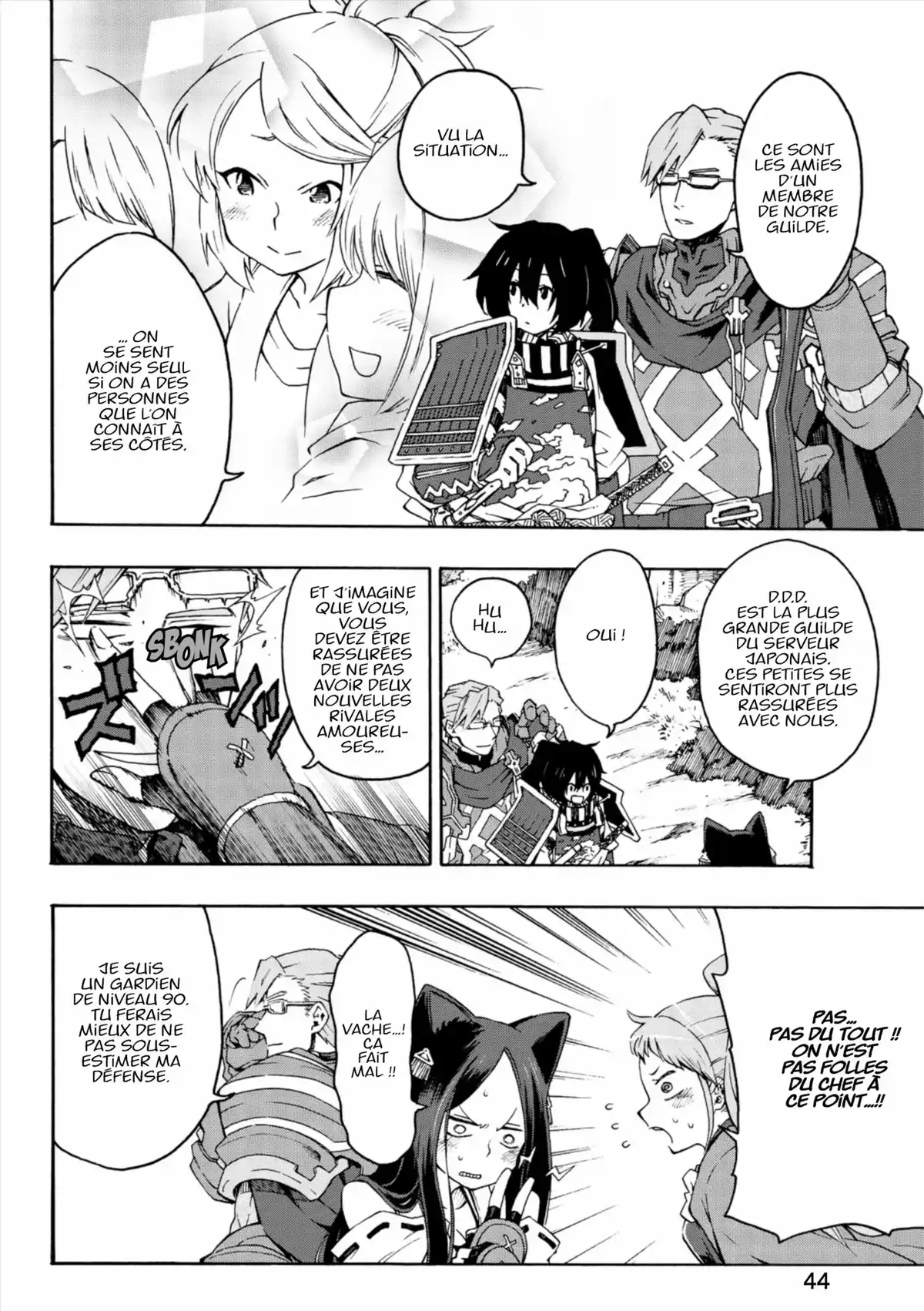 Log Horizon – La Brigade du Vent de l’Ouest Volume 1 page 45