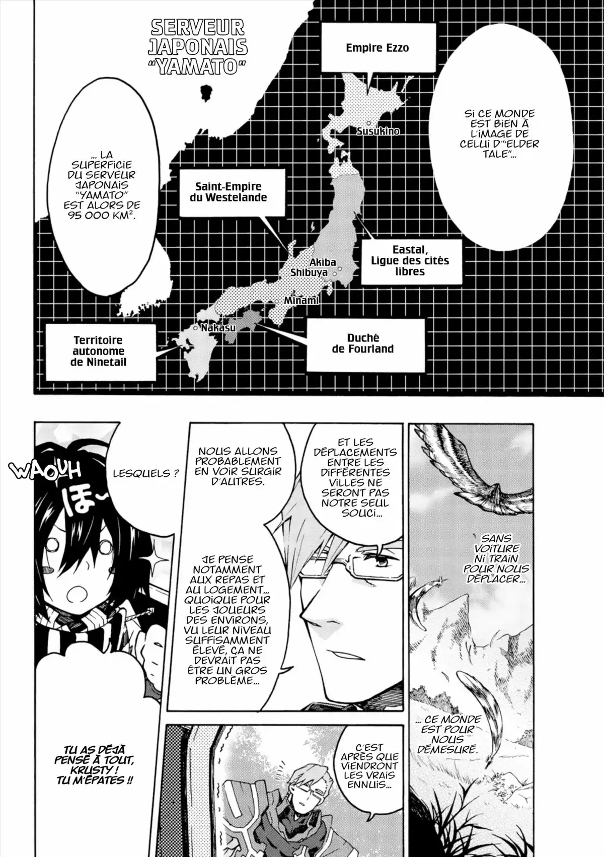 Log Horizon – La Brigade du Vent de l’Ouest Volume 1 page 47