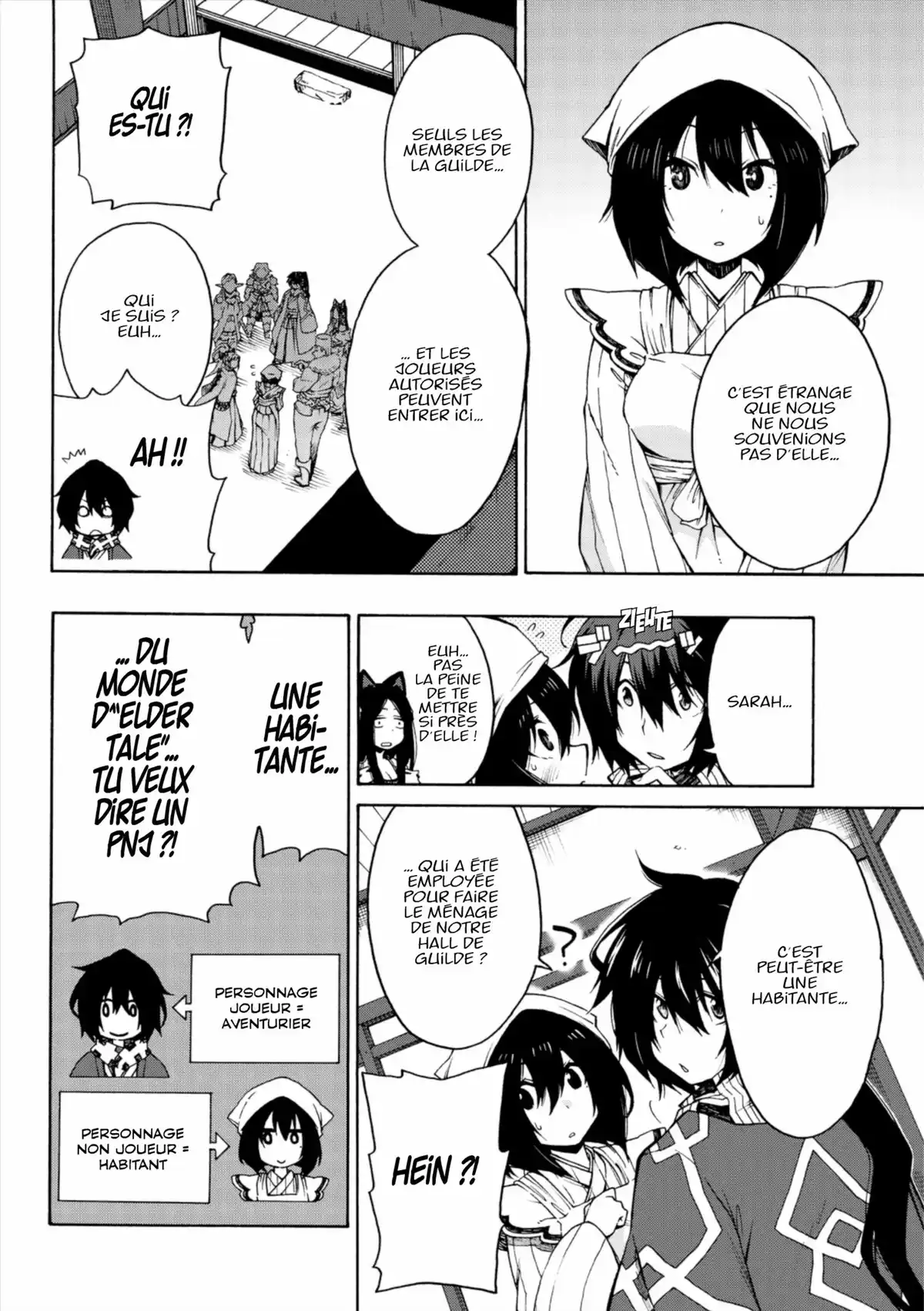 Log Horizon – La Brigade du Vent de l’Ouest Volume 1 page 75