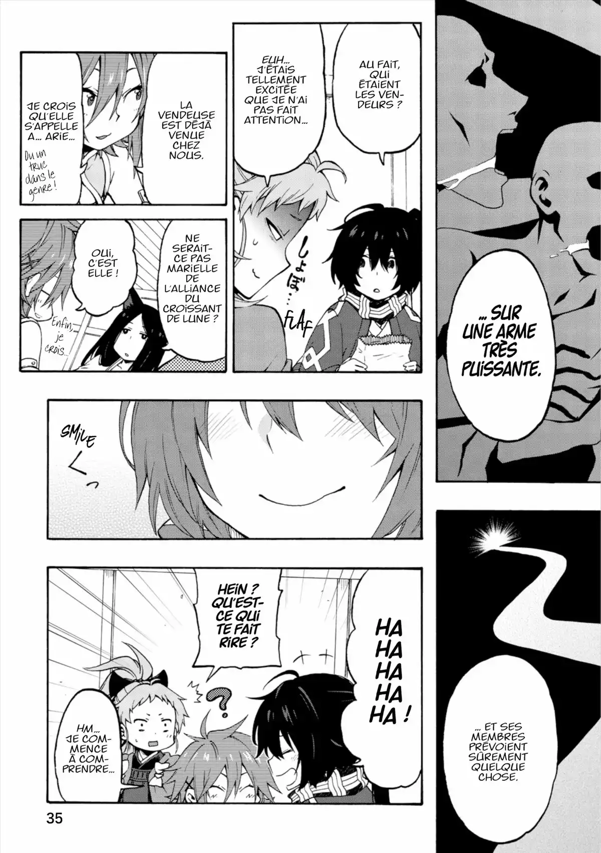 Log Horizon – La Brigade du Vent de l’Ouest Volume 4 page 36