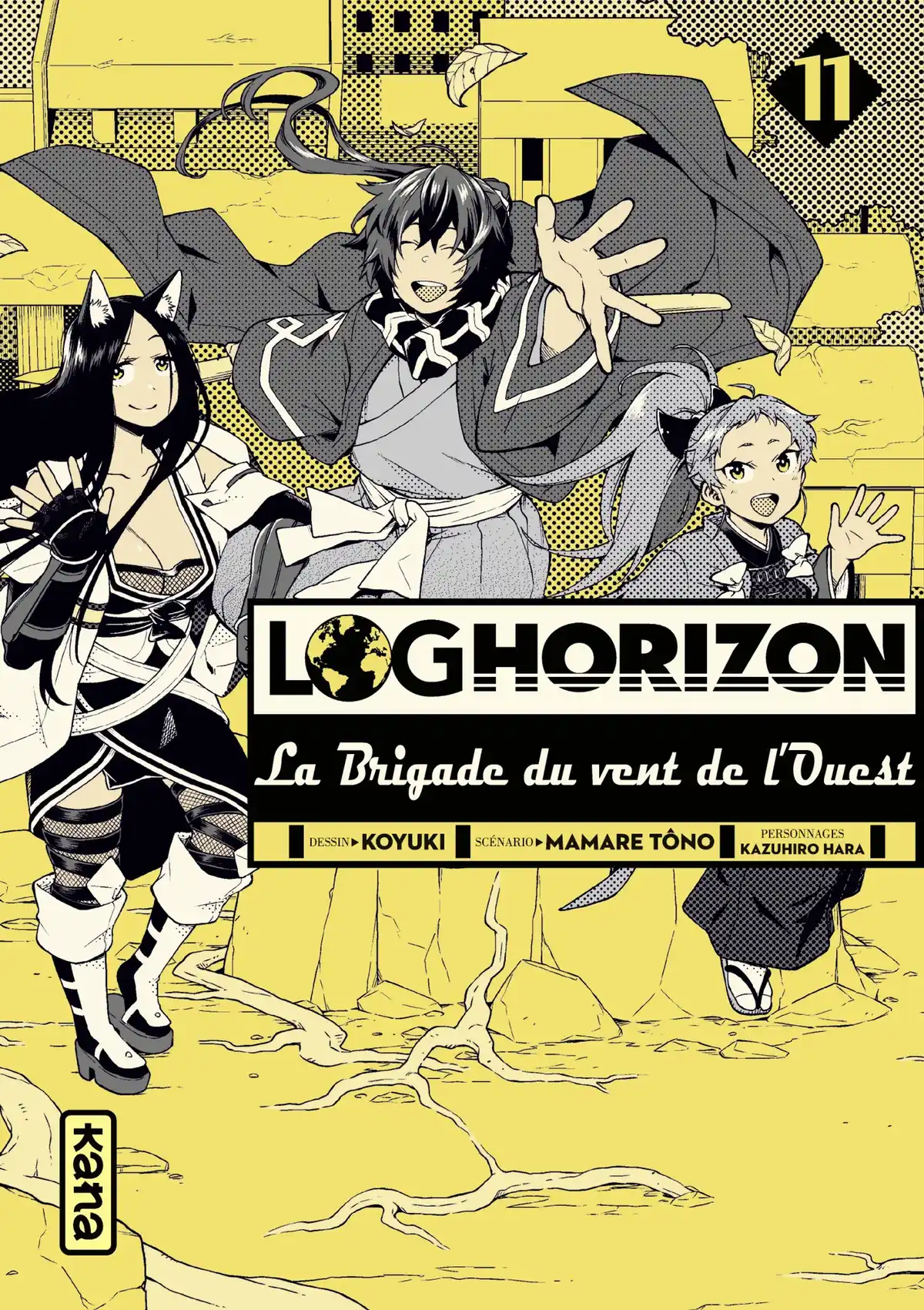 Log Horizon – La Brigade du Vent de l’Ouest Volume 11 page 1