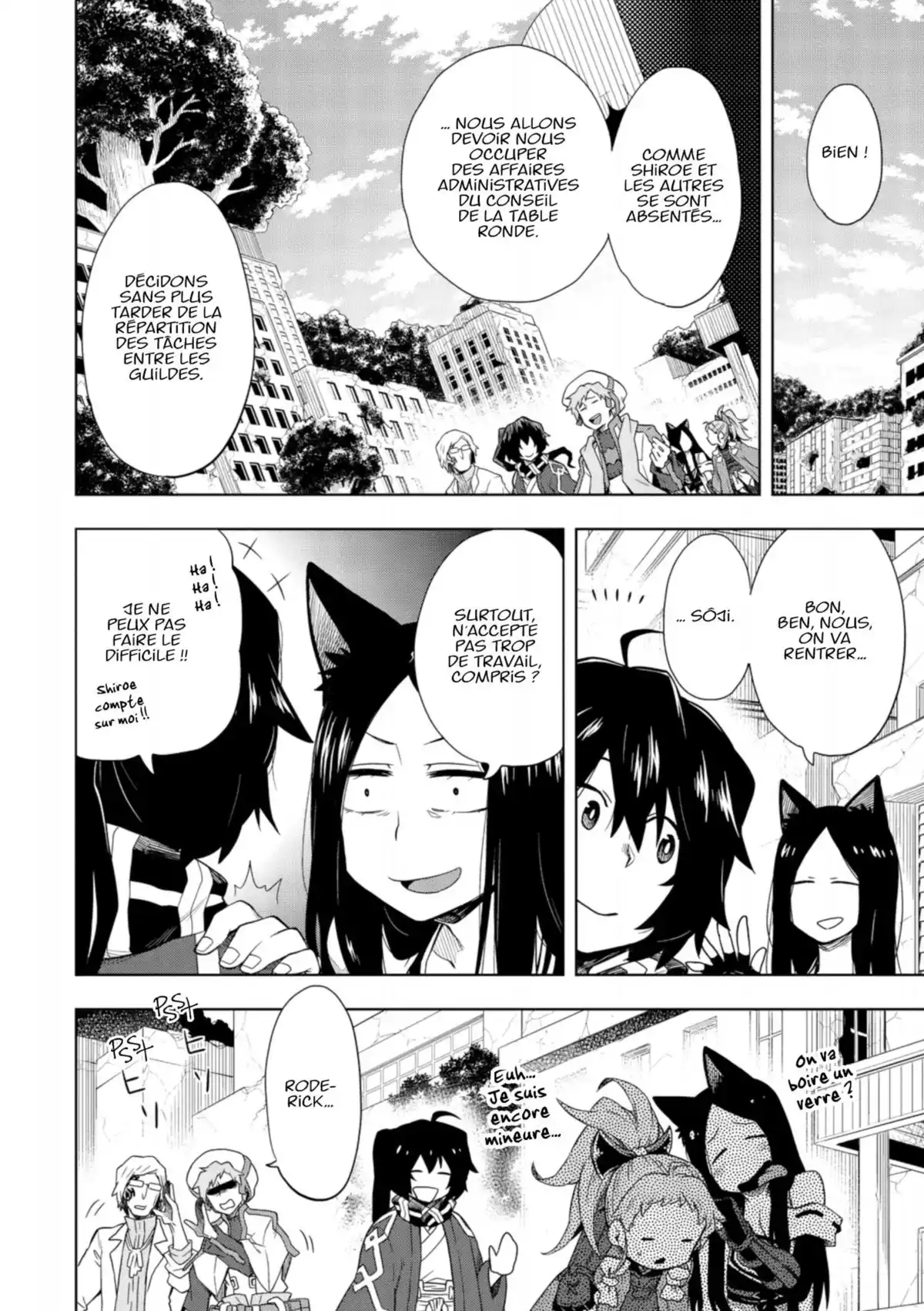 Log Horizon – La Brigade du Vent de l’Ouest Volume 6 page 7