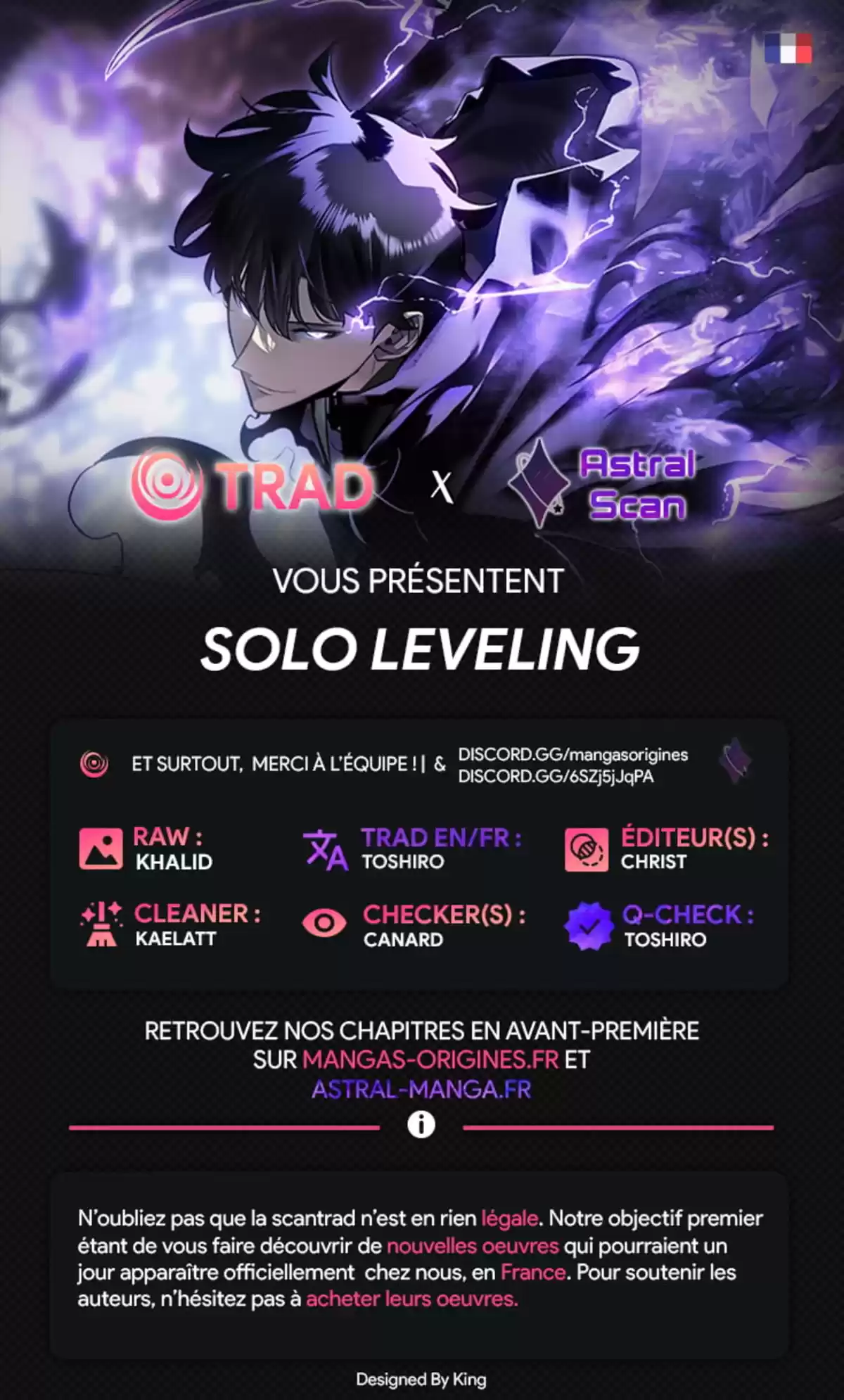 Solo Leveling Chapitre 181 page 1