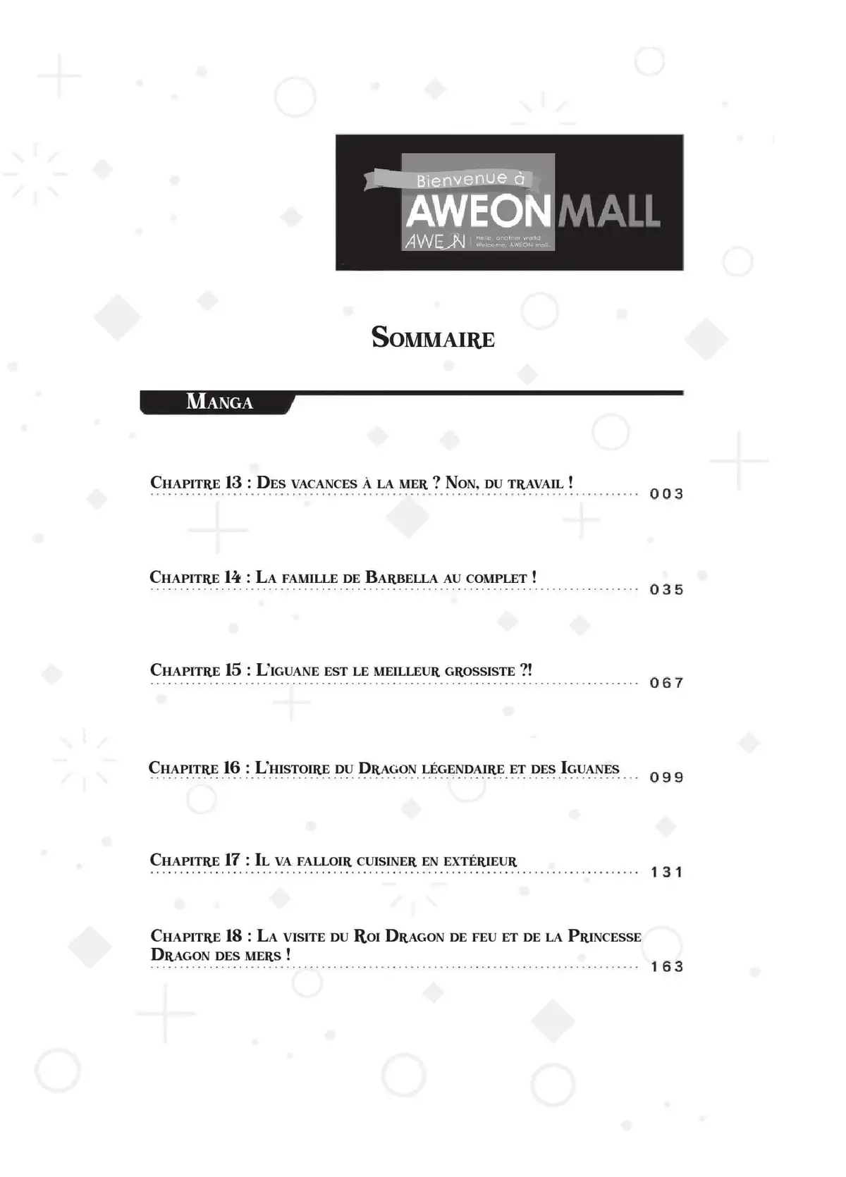 Bienvenue à Aweon Mall Volume 3 page 2