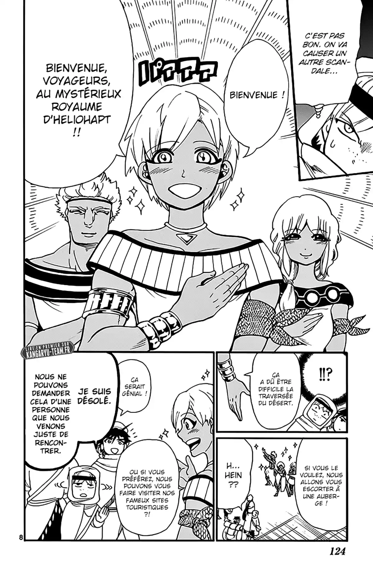 Magi – Sinbad no Bouken Volume 10 page 122