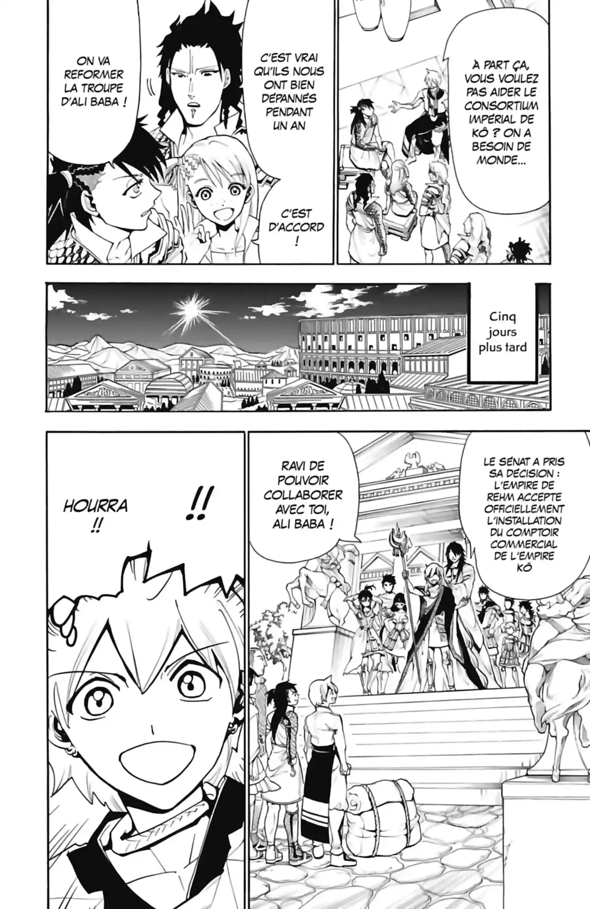 Magi – The Labyrinth of Magic Volume 31 page 36