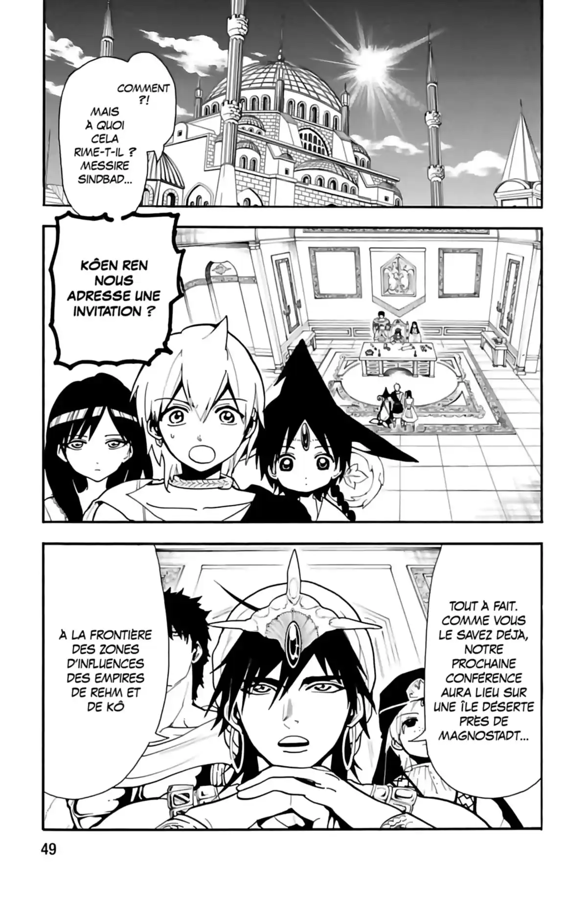 Magi – The Labyrinth of Magic Volume 21 page 49