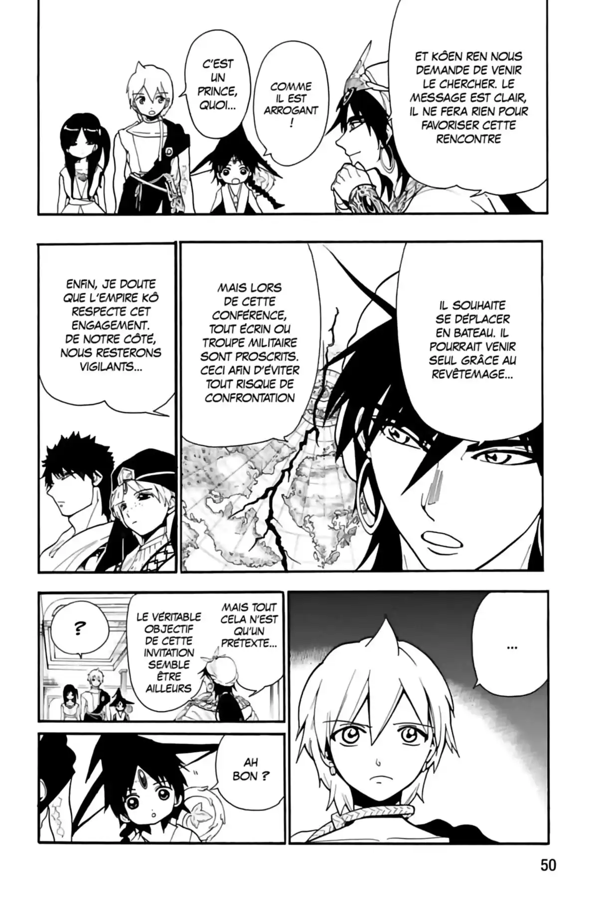 Magi – The Labyrinth of Magic Volume 21 page 50