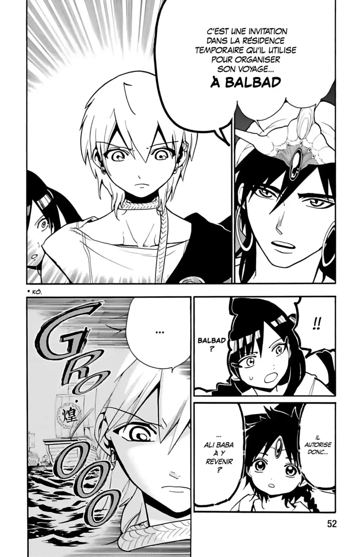 Magi – The Labyrinth of Magic Volume 21 page 52