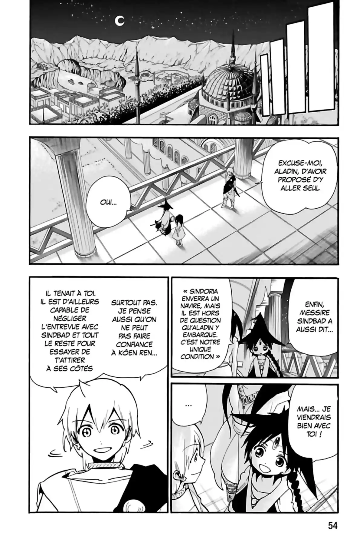 Magi – The Labyrinth of Magic Volume 21 page 54